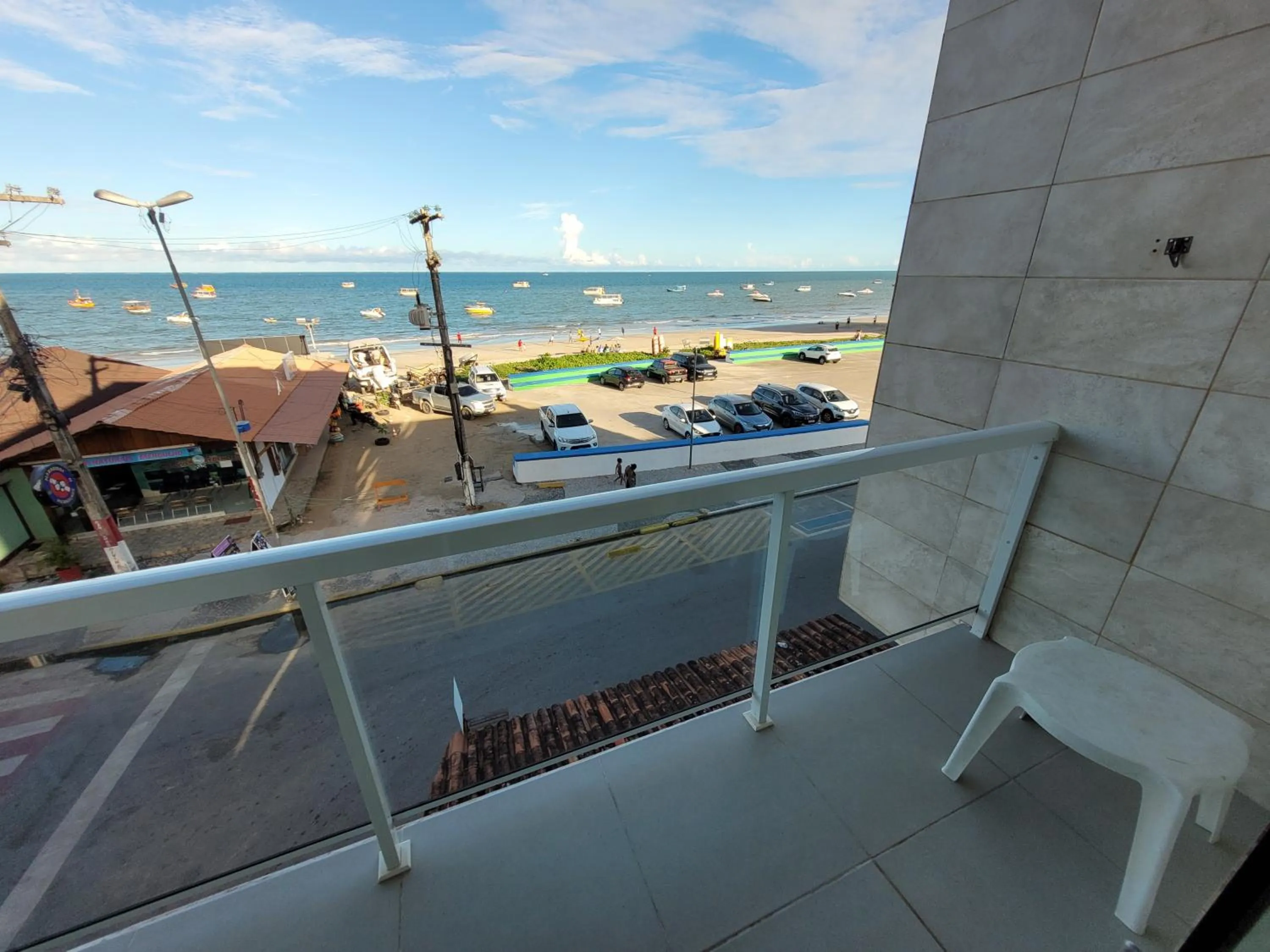 Balcony/Terrace in Pousada Tartaruga