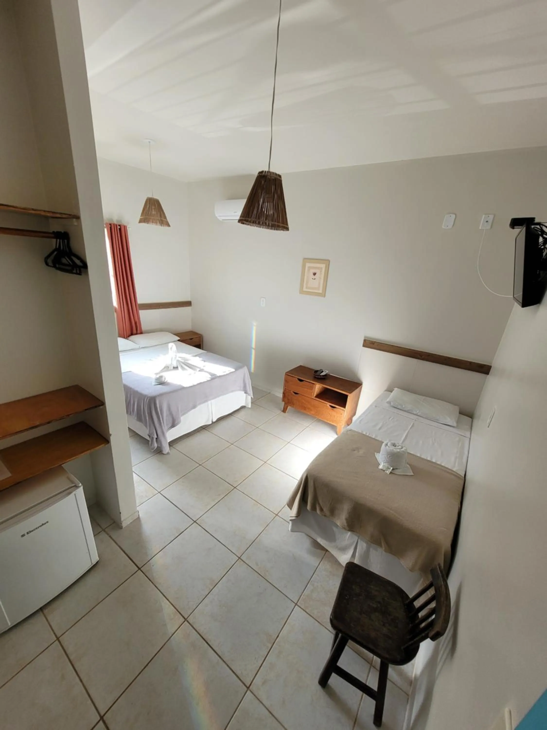 Bedroom, Bed in Pousada Tartaruga