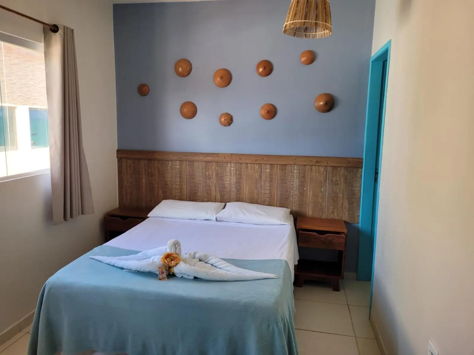 Bedroom, Bed in Pousada Tartaruga