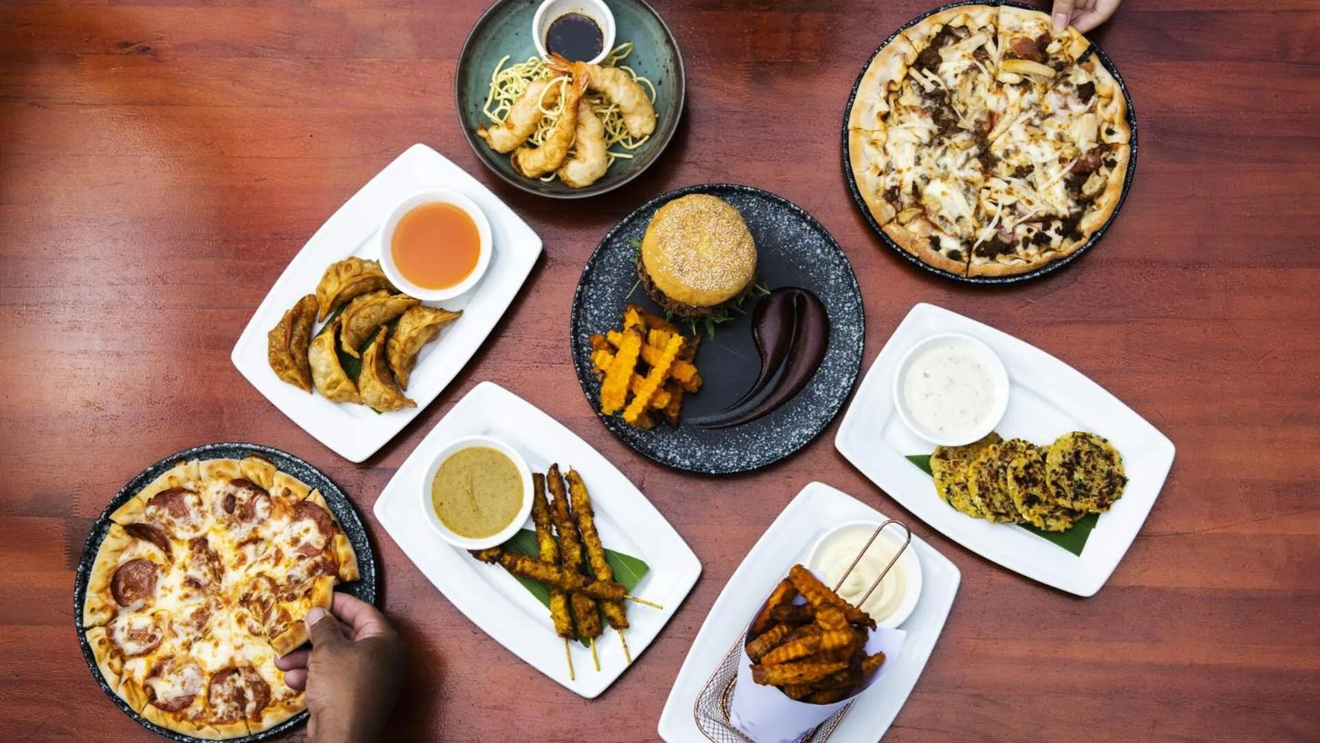 Food in Mad Monkey Hostel Siem Reap