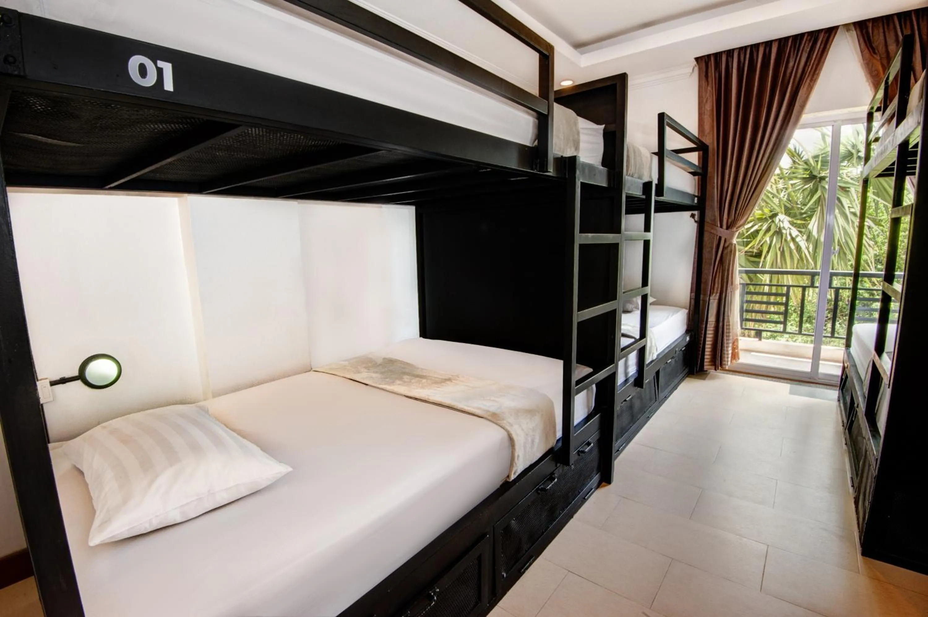 Bed in Mad Monkey Hostel Siem Reap