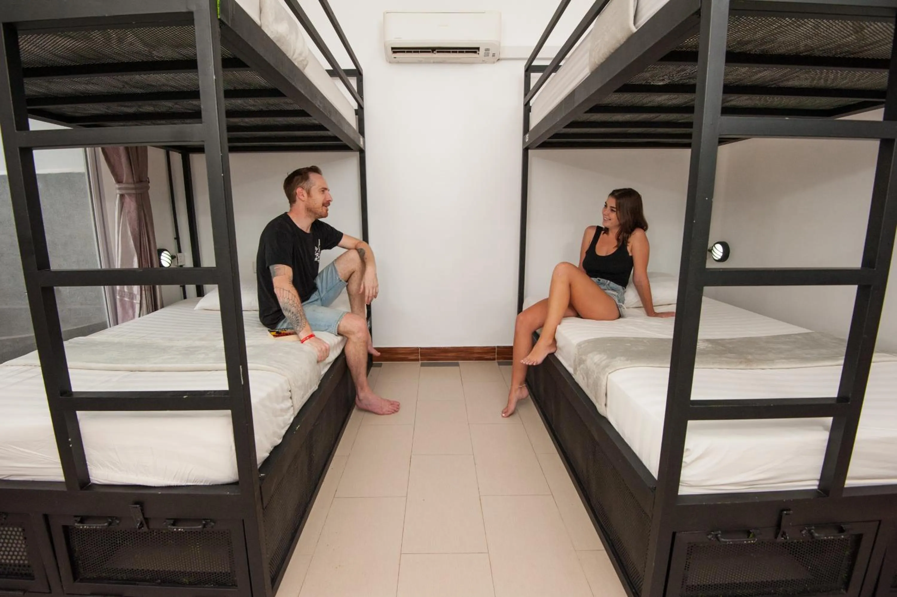 Bedroom, Bed in Mad Monkey Hostel Siem Reap