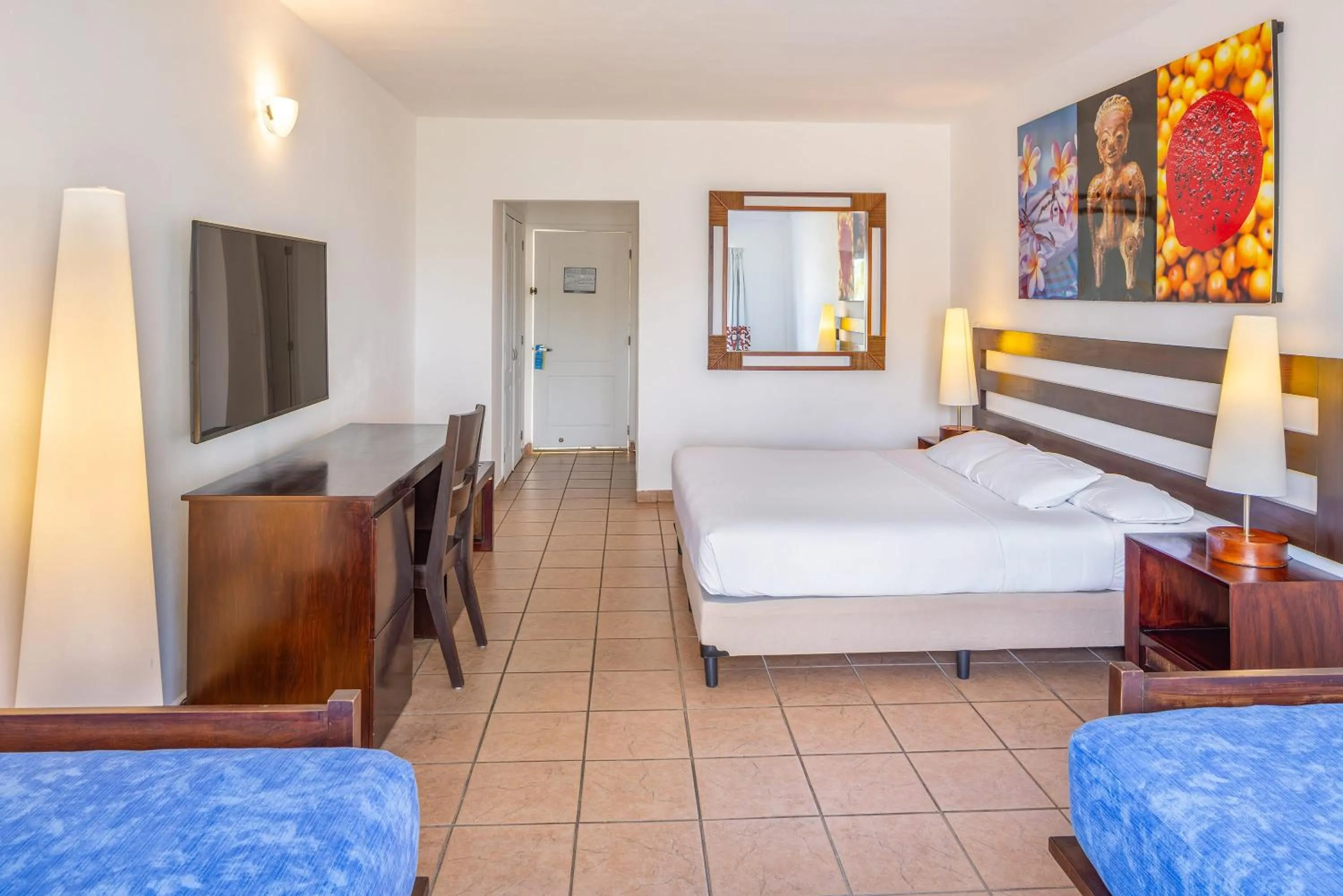 Bed in Royal Decameron Salinitas - All Inclusive