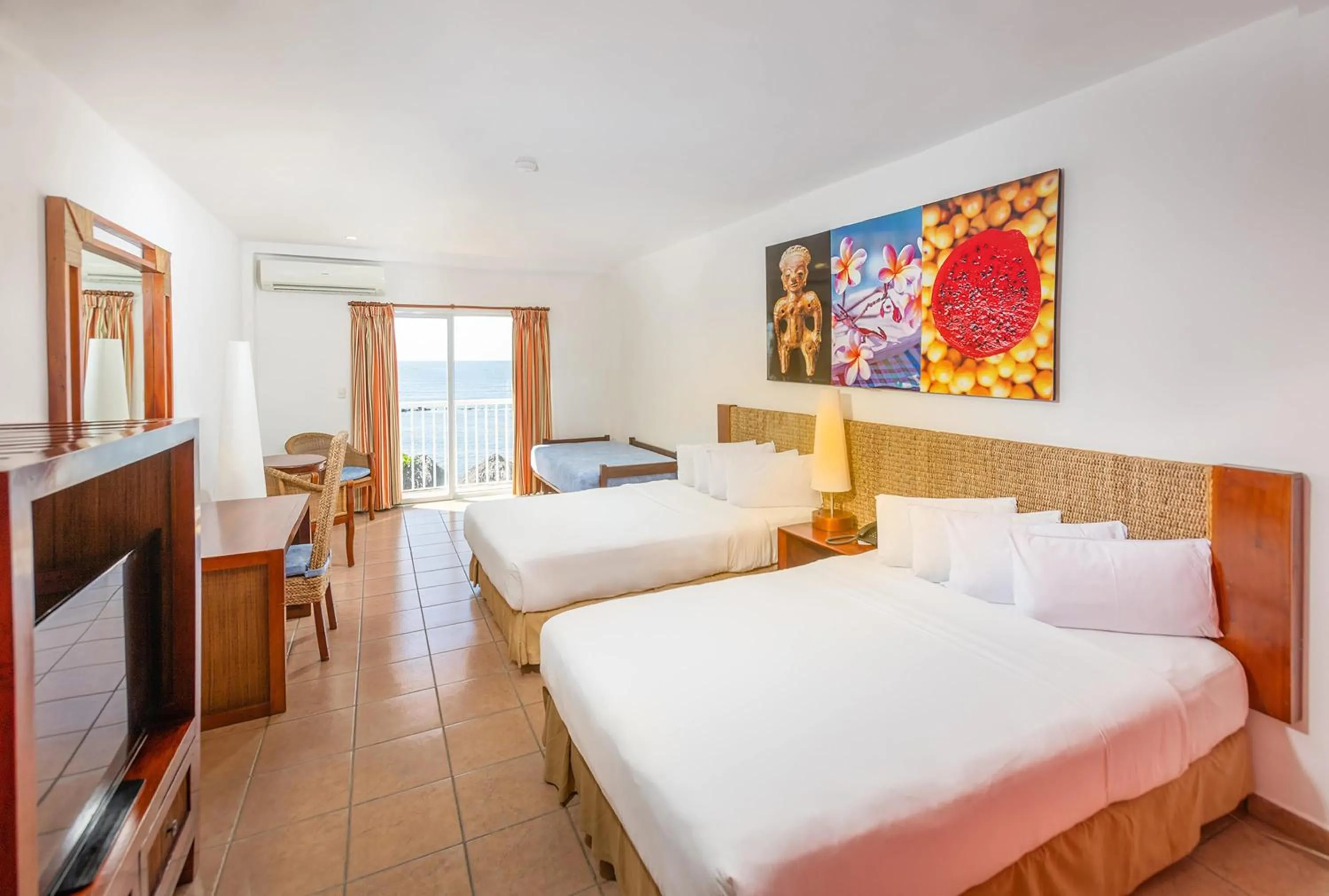 Bed in Royal Decameron Salinitas - All Inclusive
