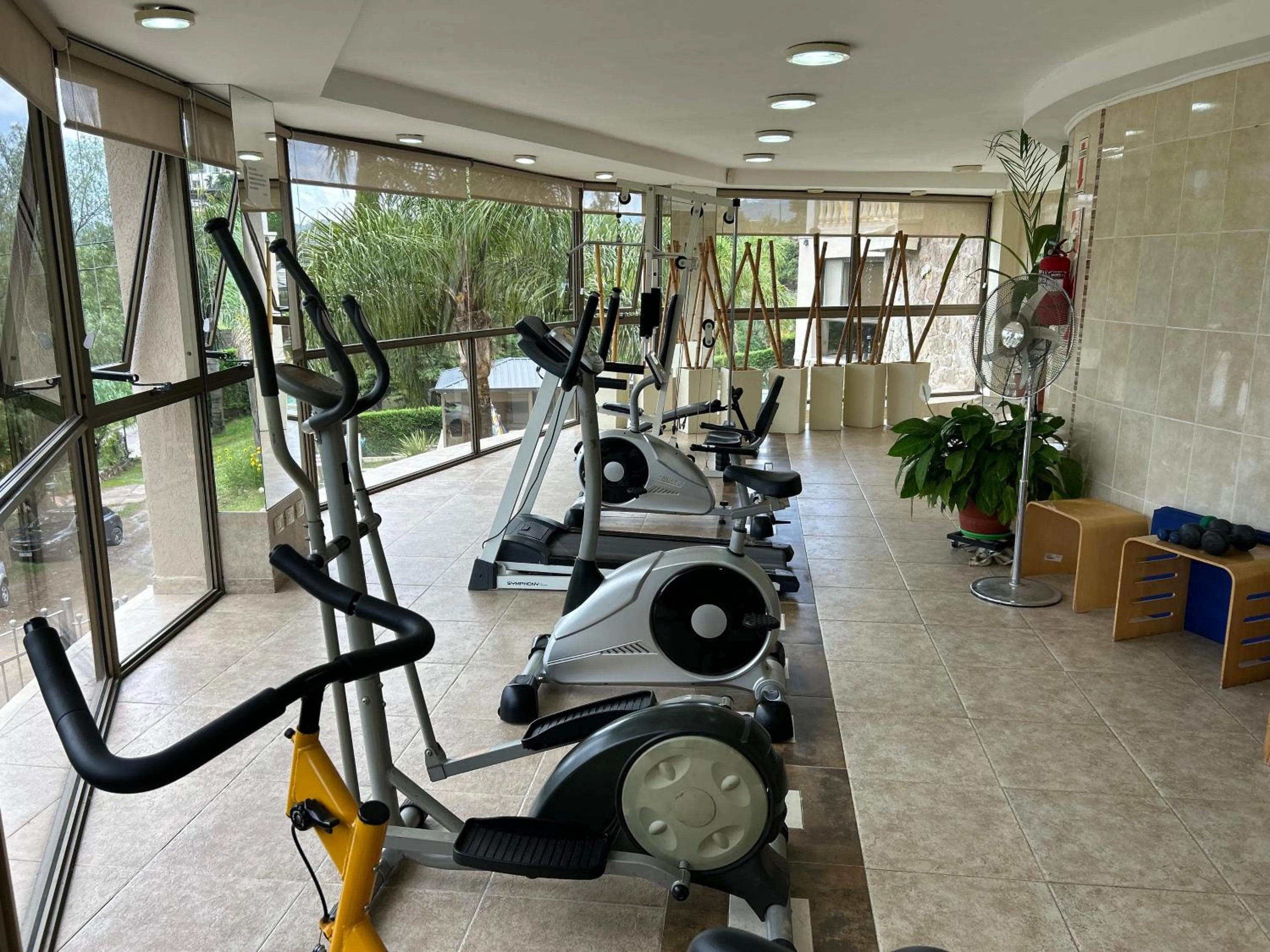 Fitness centre/facilities in Villa La Font Apart Hotel & Spa