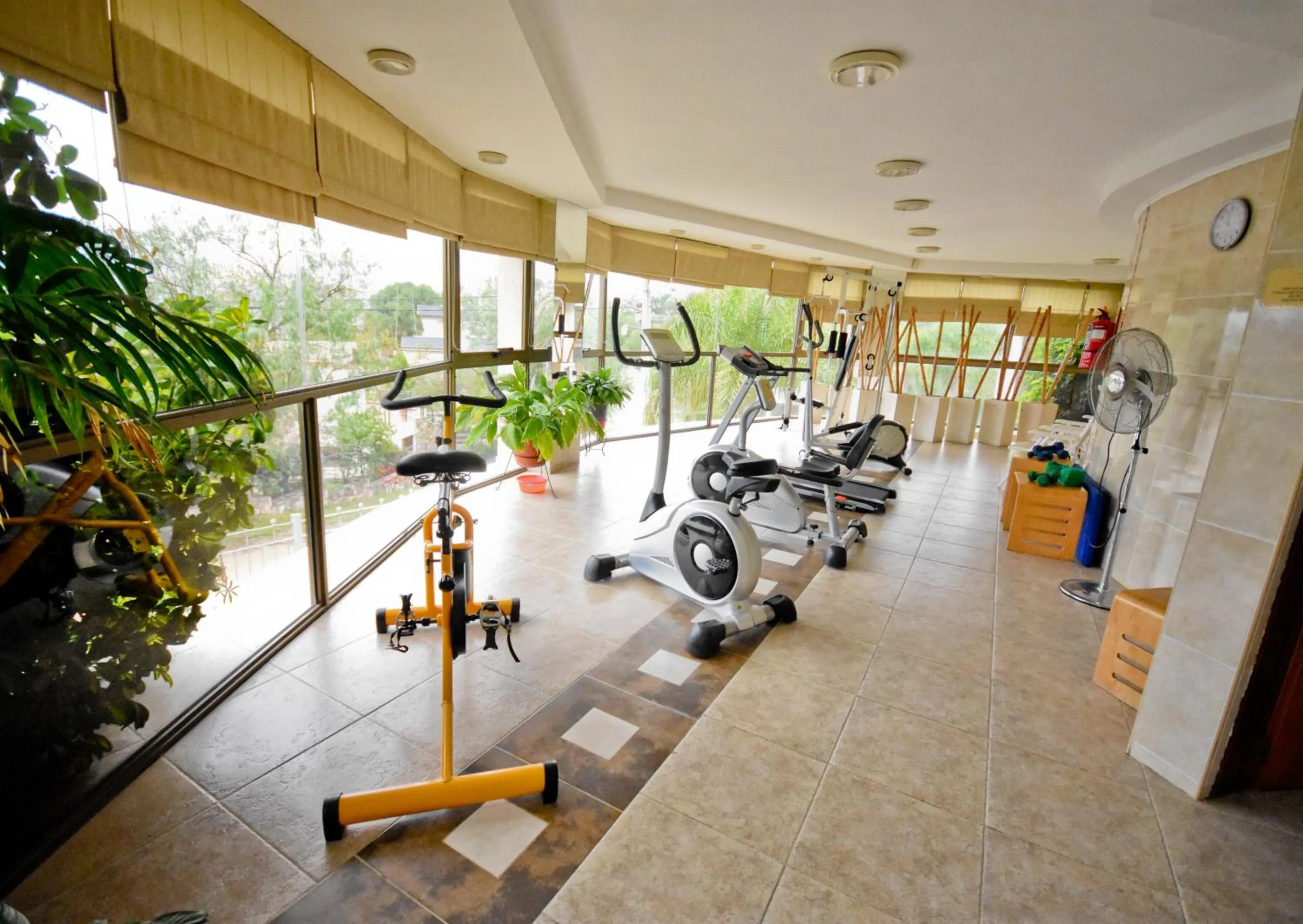 Fitness centre/facilities in Villa La Font Apart Hotel & Spa