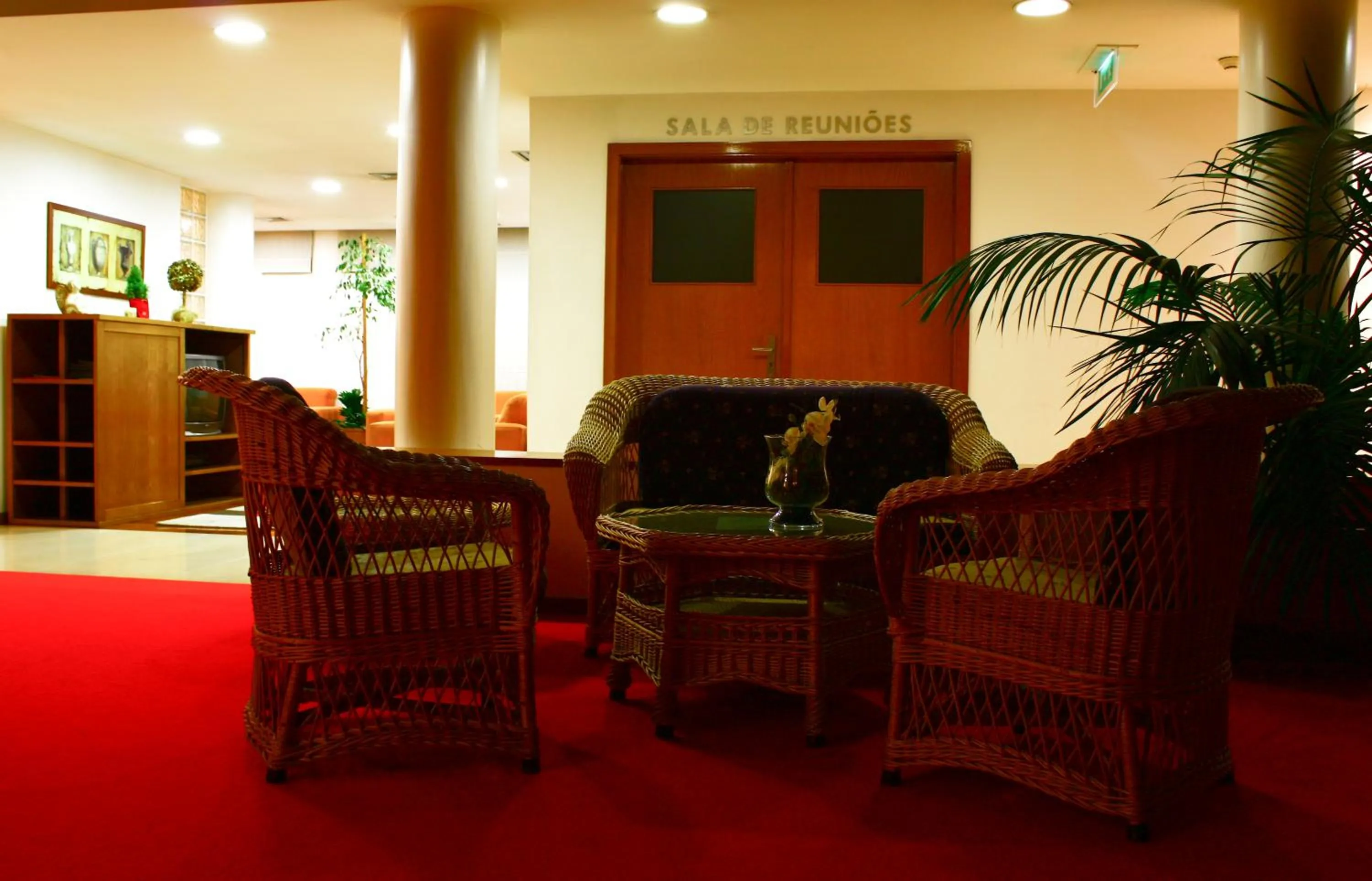 Lobby or reception in Hotel das Taipas