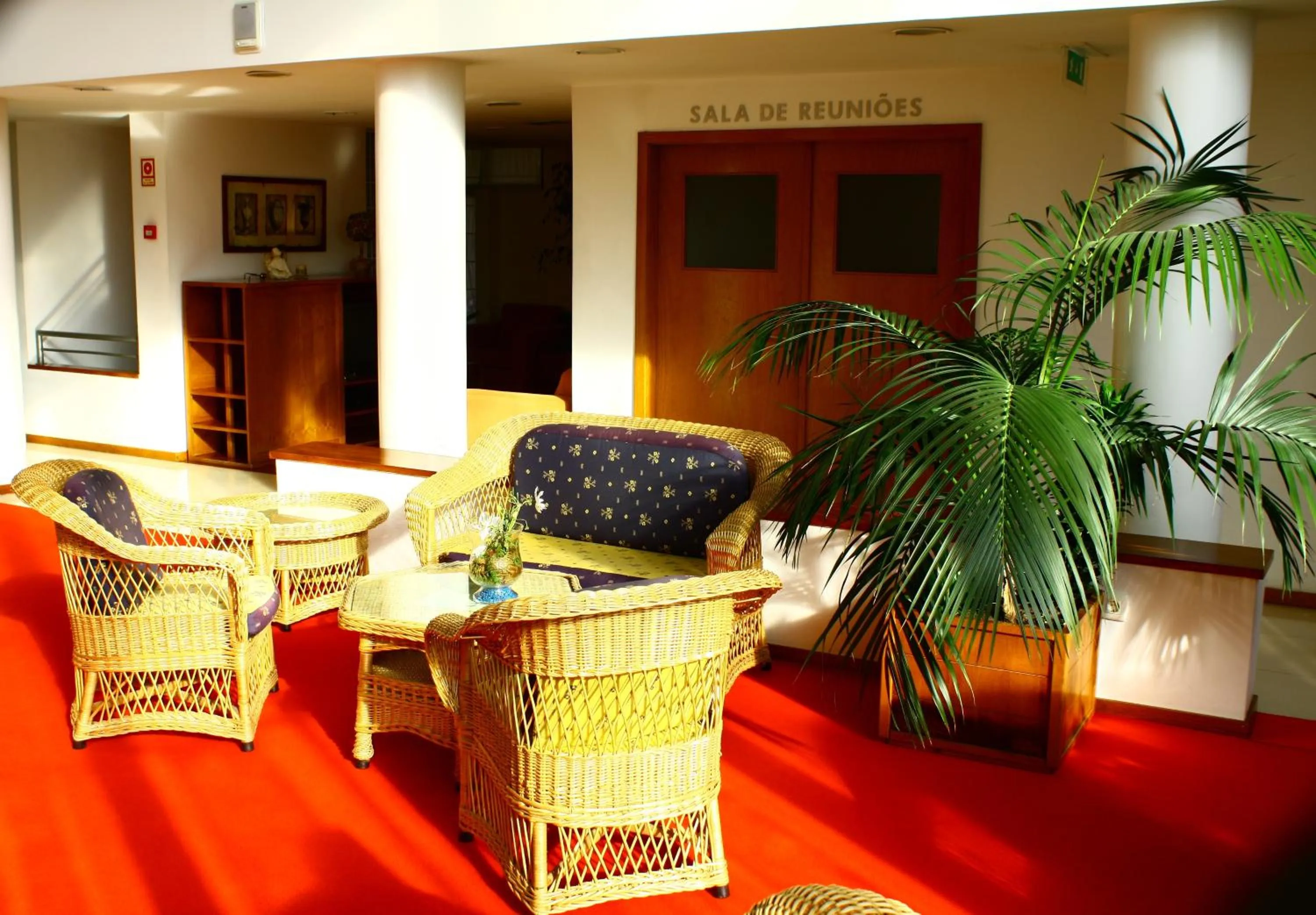Lobby or reception in Hotel das Taipas