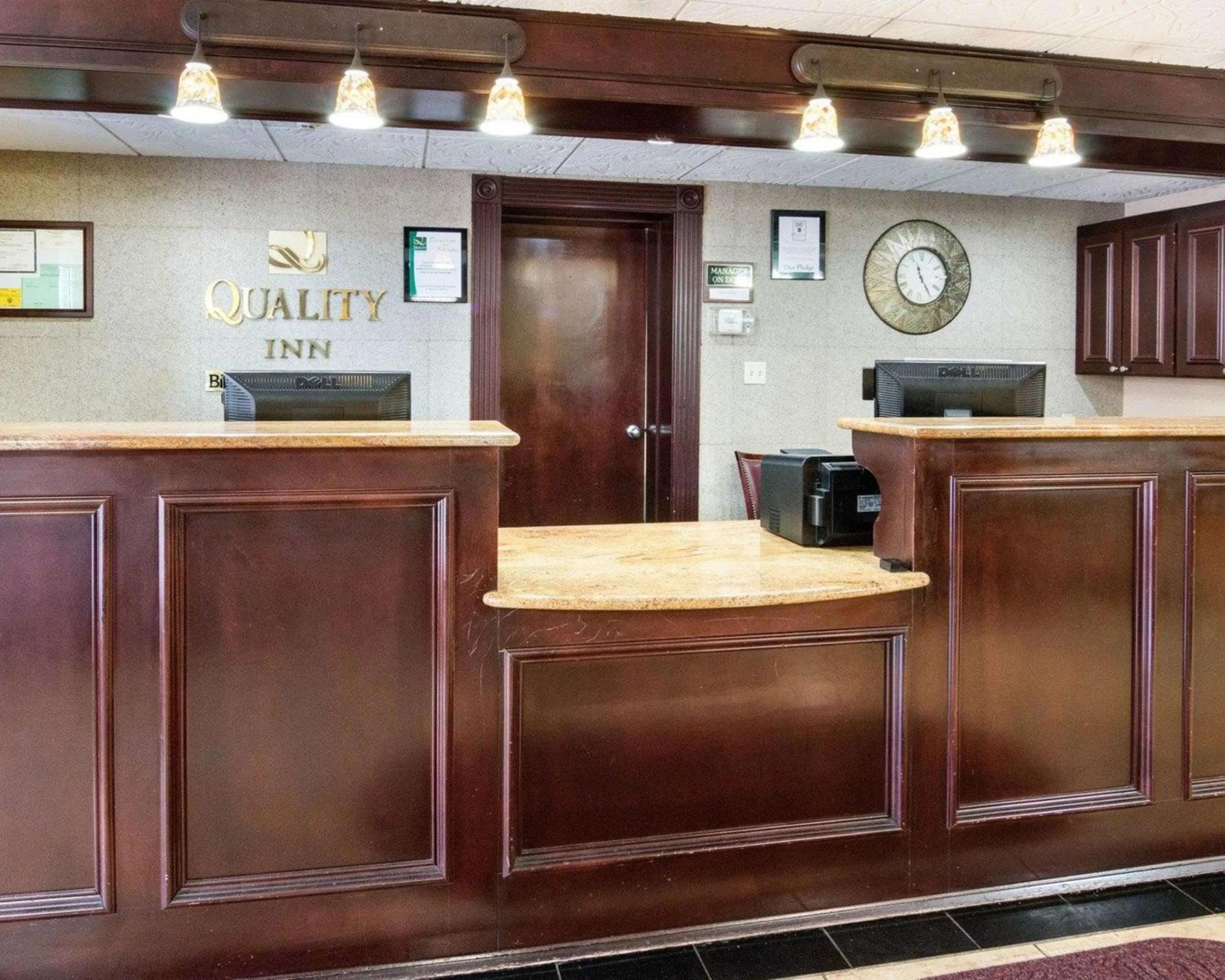 Lobby or reception in Quality Inn Shreveport Airport