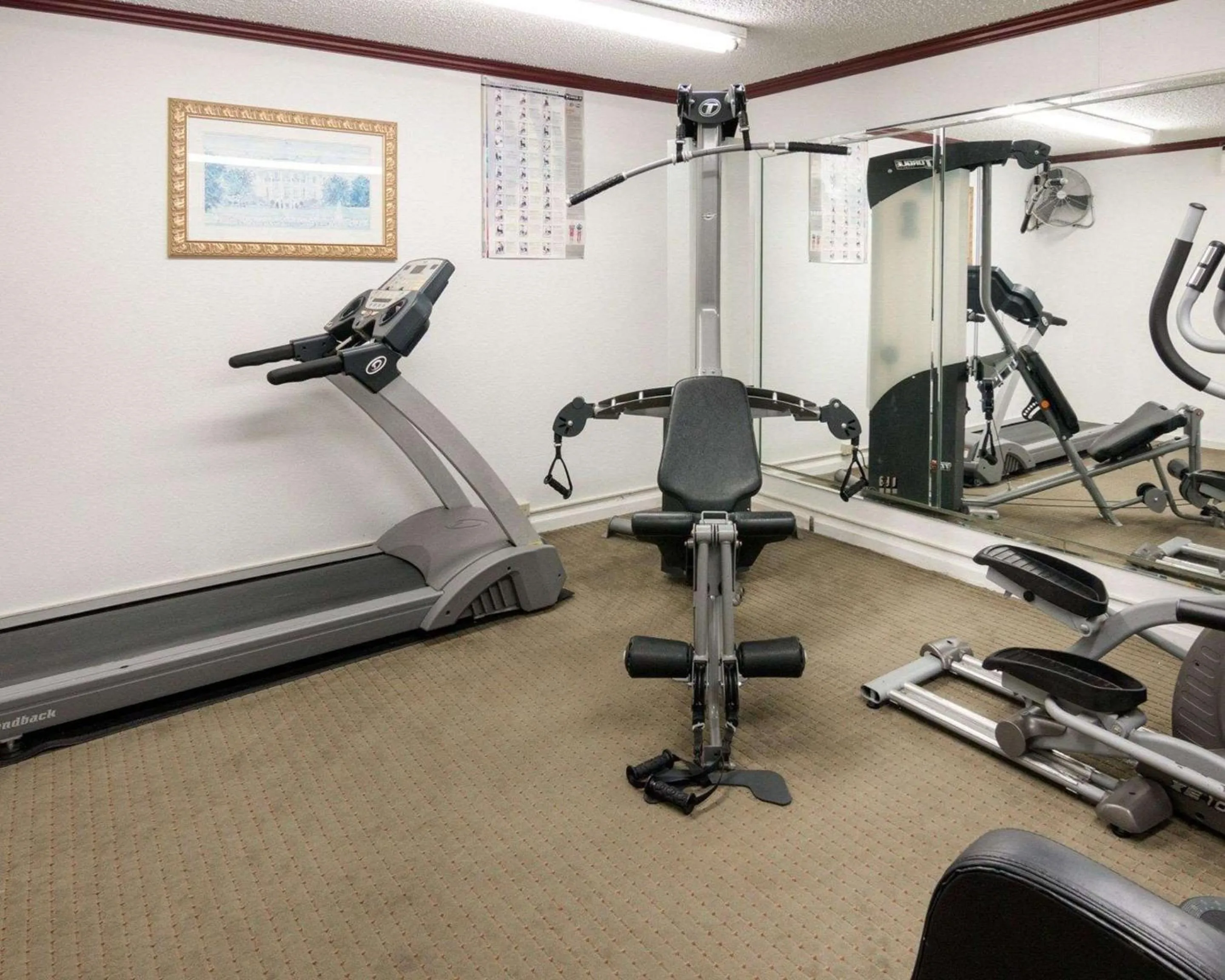 Fitness centre/facilities in Quality Inn Shreveport Airport