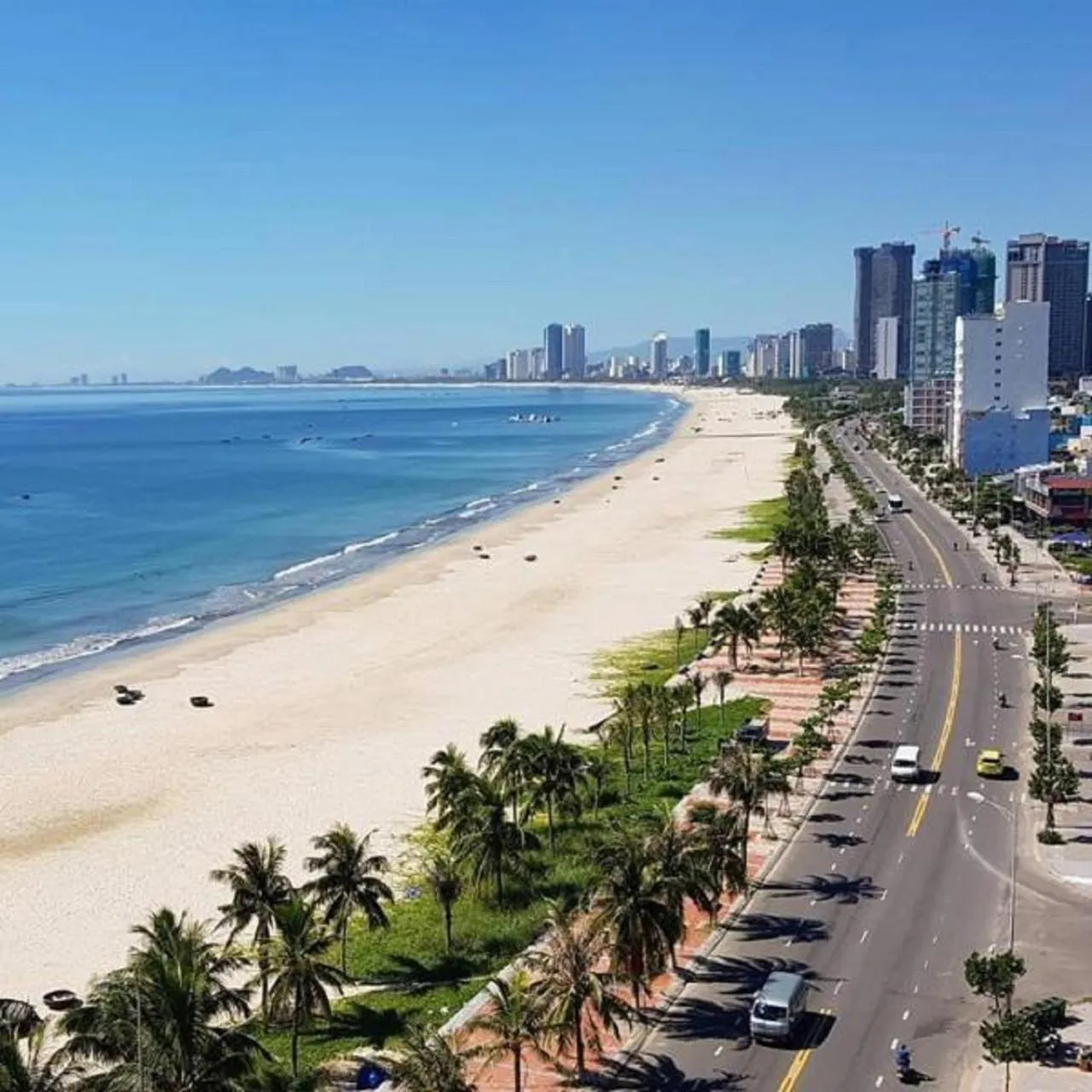 Sea view in Seashore Hotel & Apartment