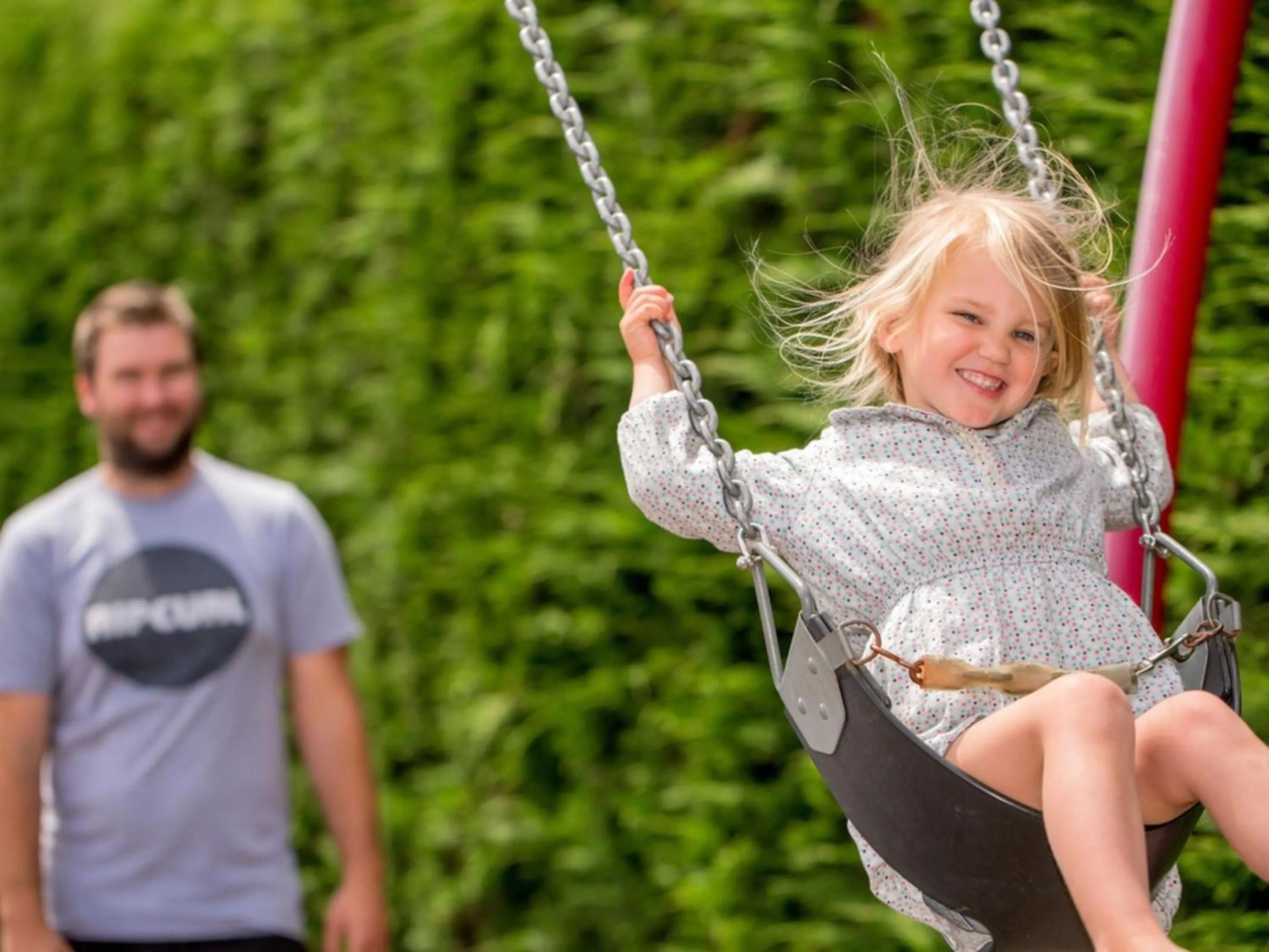 Children play ground in Kaikōura TOP 10 Holiday Park