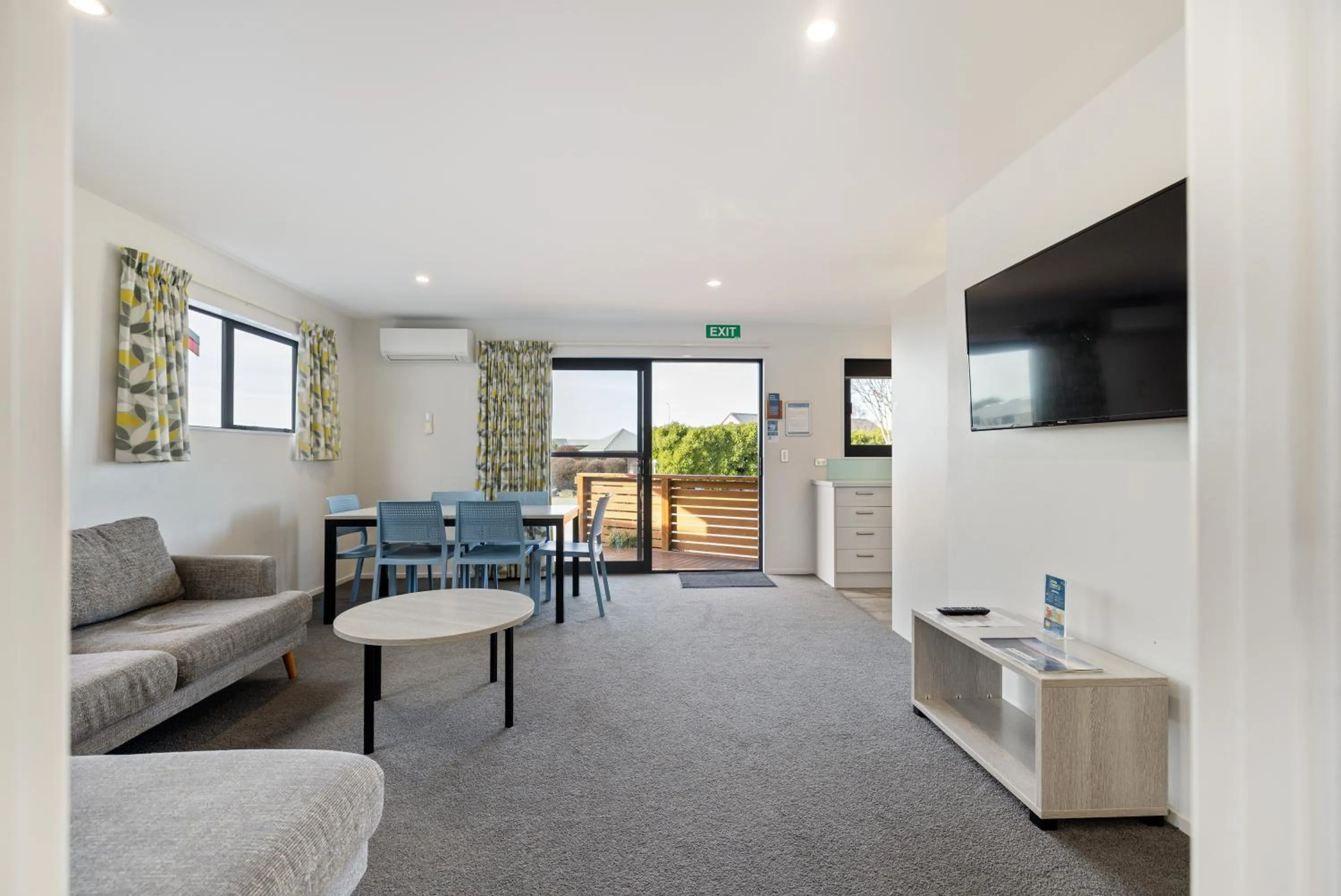 Living room in Kaikōura TOP 10 Holiday Park