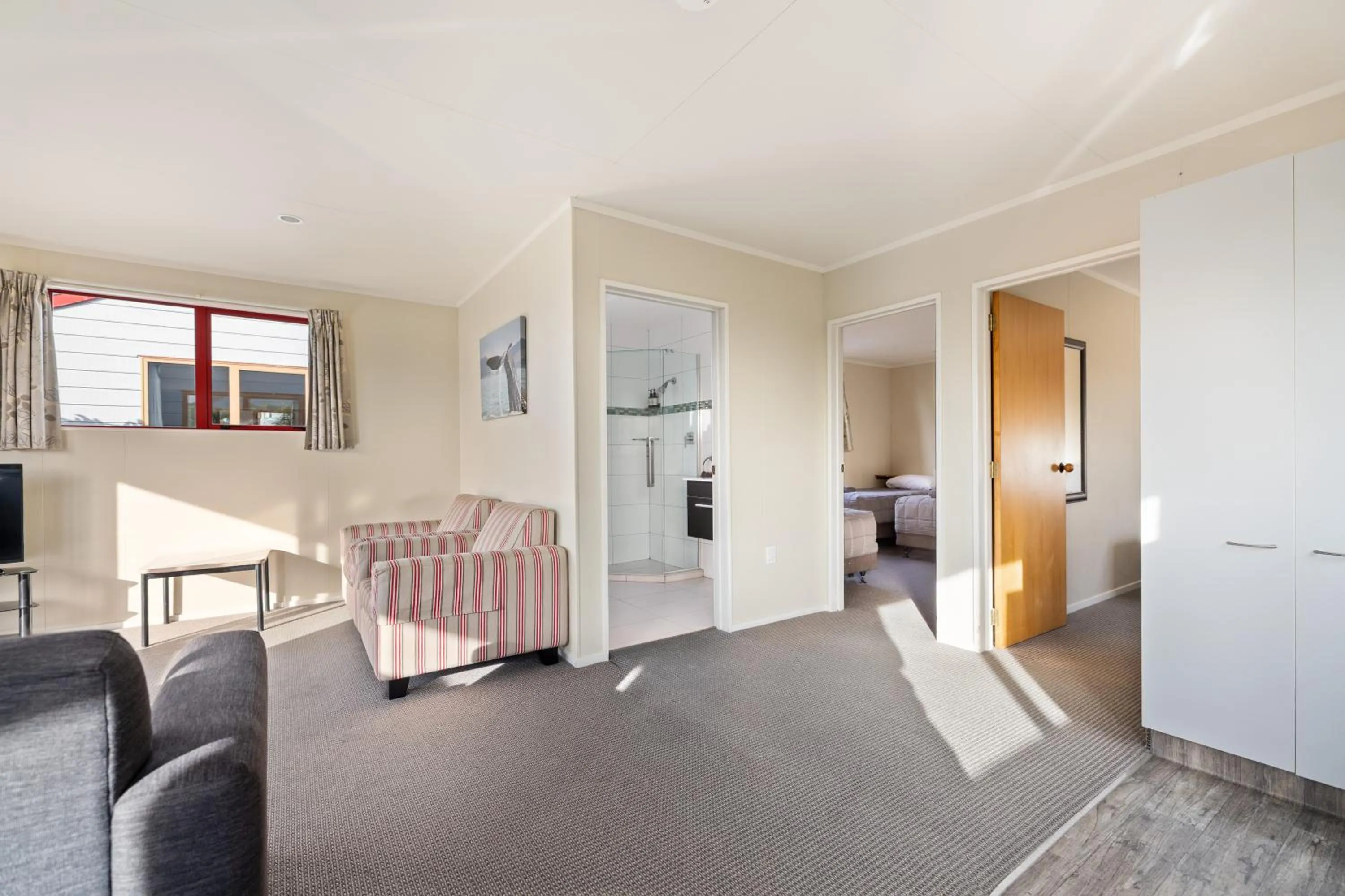 Living room in Kaikōura TOP 10 Holiday Park