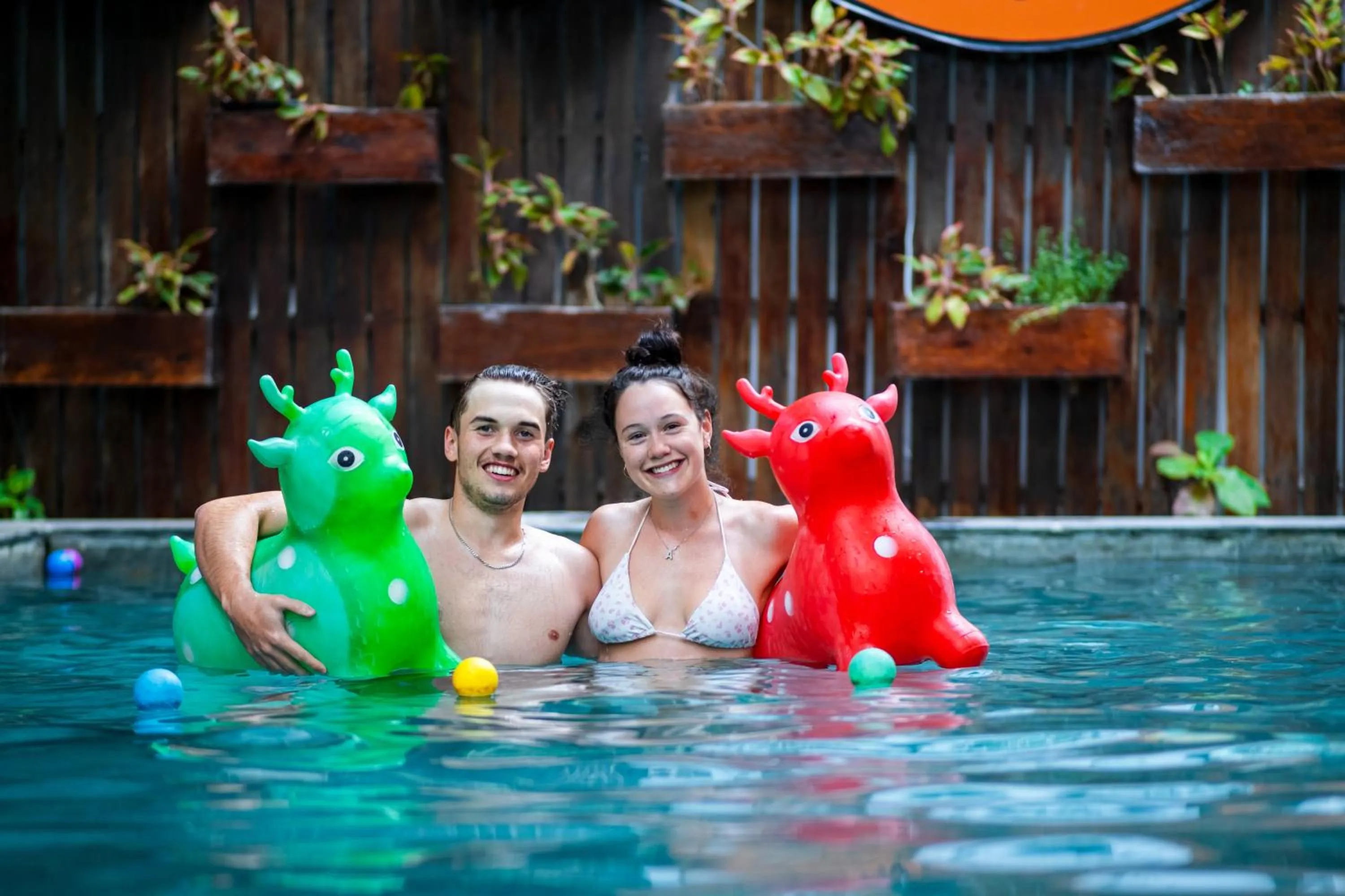 Swimming pool in Mad Monkey Hostel Phnom Penh