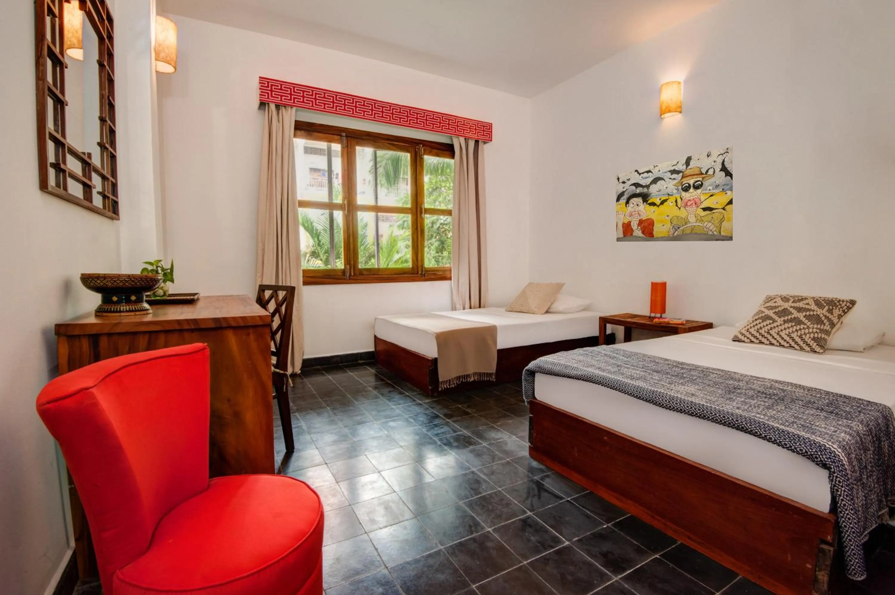 Bed in Mad Monkey Hostel Phnom Penh