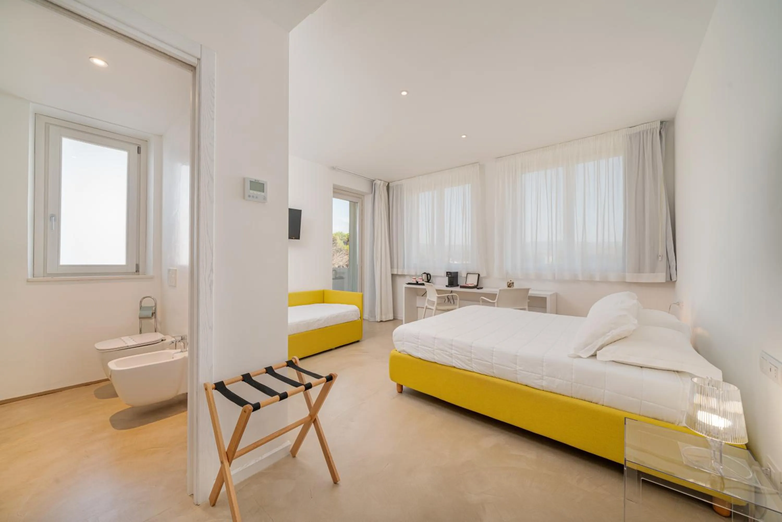 Bed in Jatika Boutique Hotel