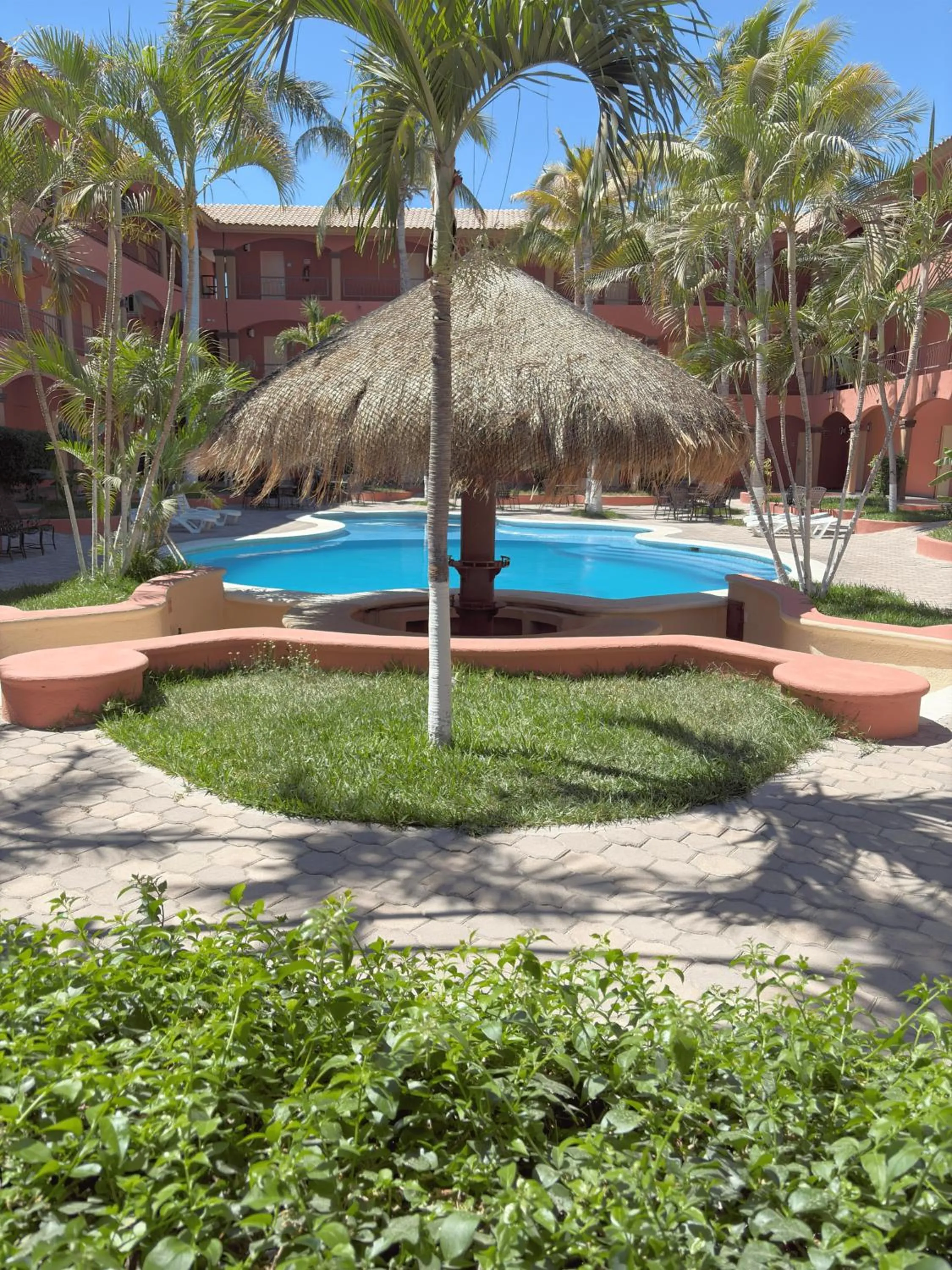 Pool view in Estancia Real Los Cabos