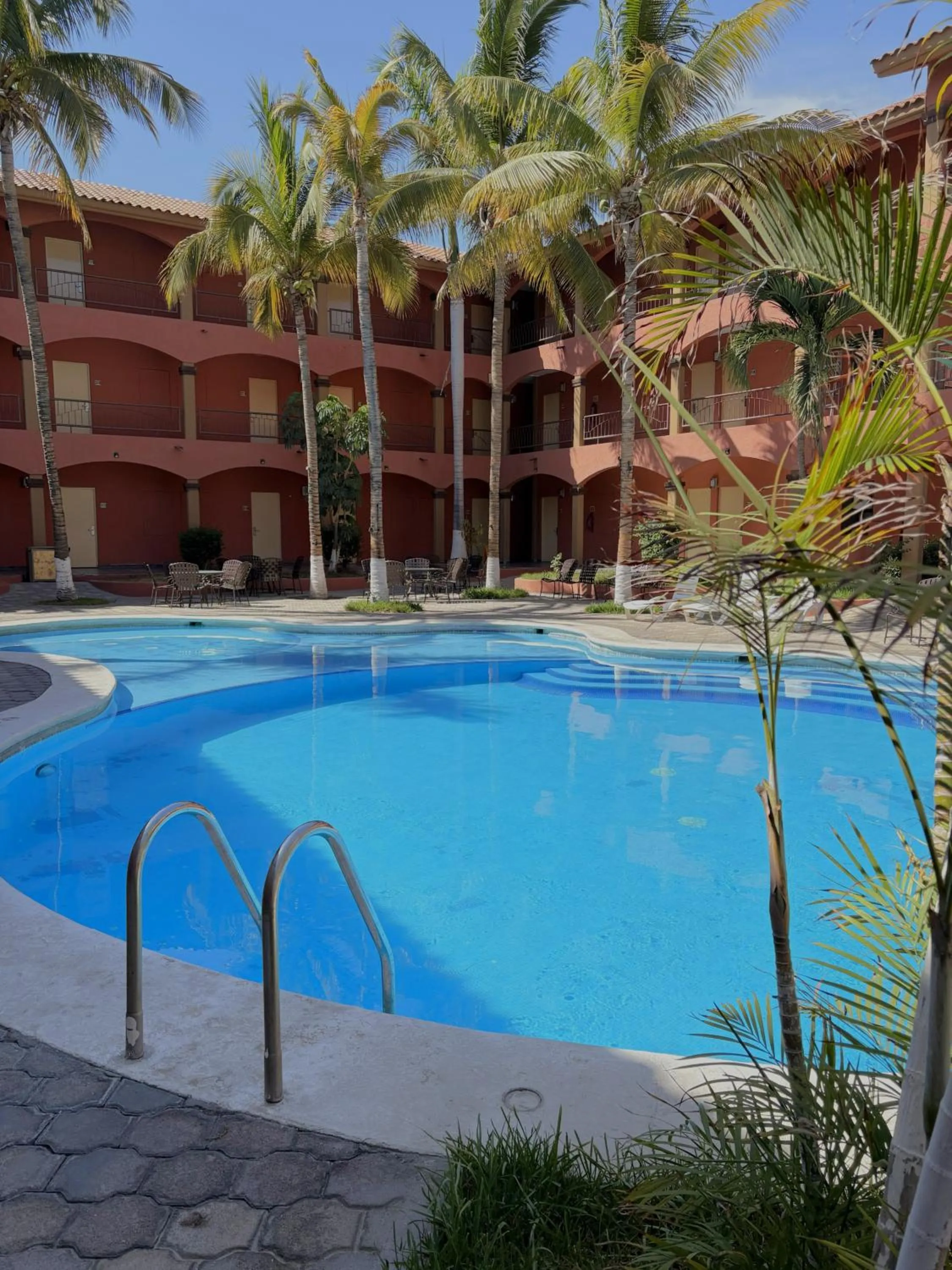 Pool view in Estancia Real Los Cabos