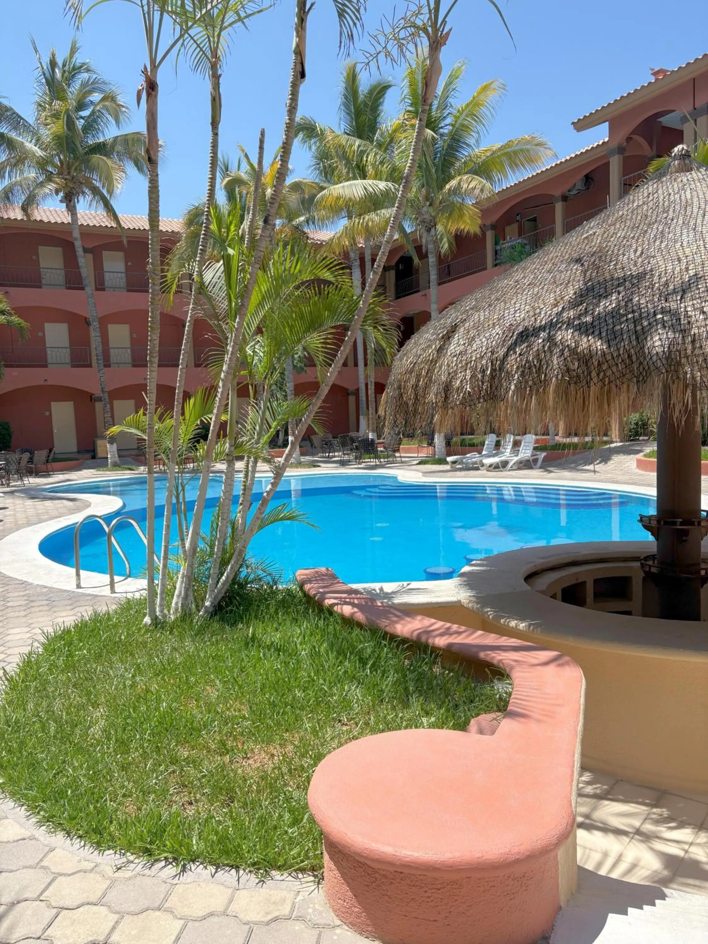Pool view in Estancia Real Los Cabos