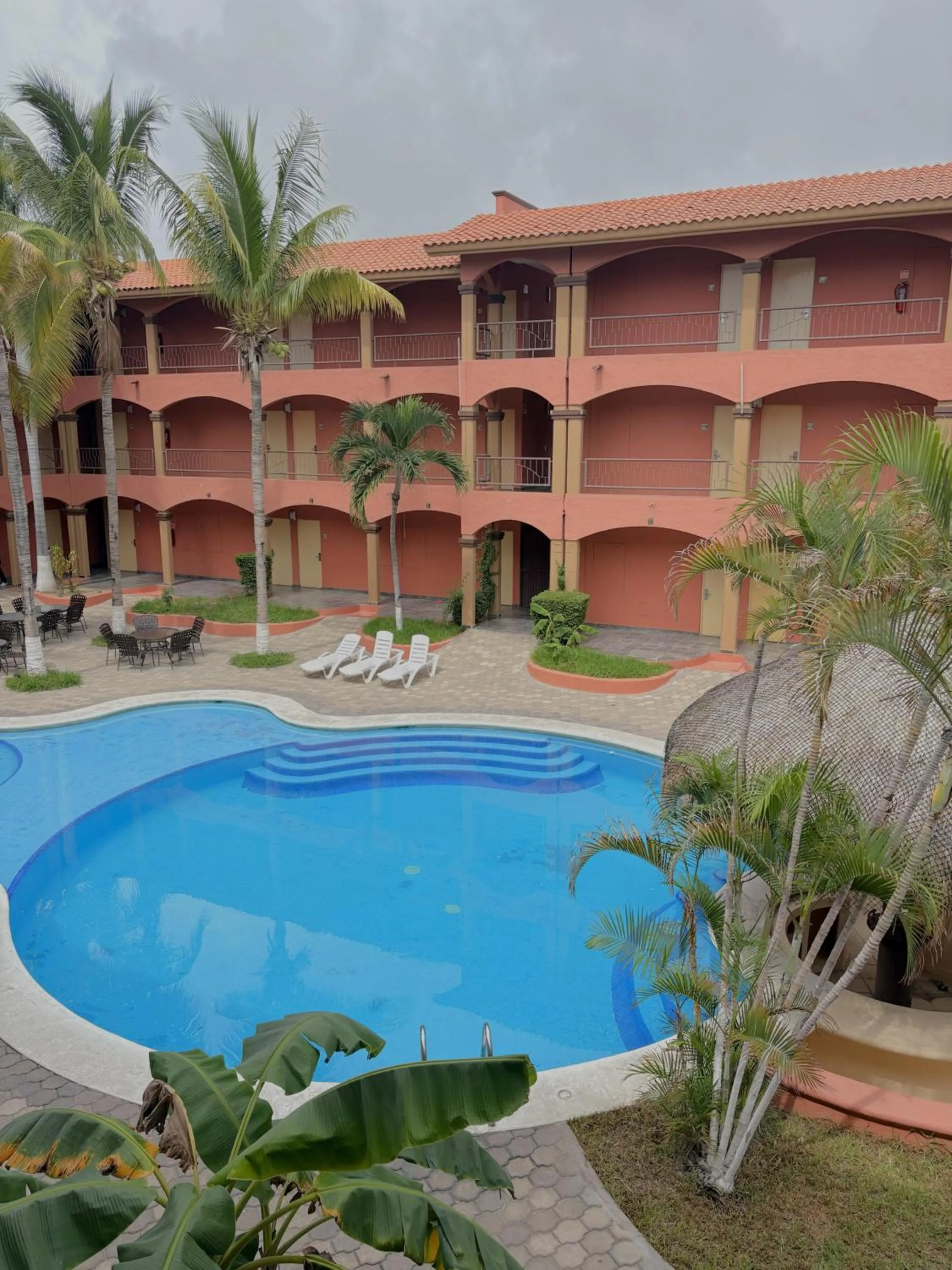Pool view in Estancia Real Los Cabos