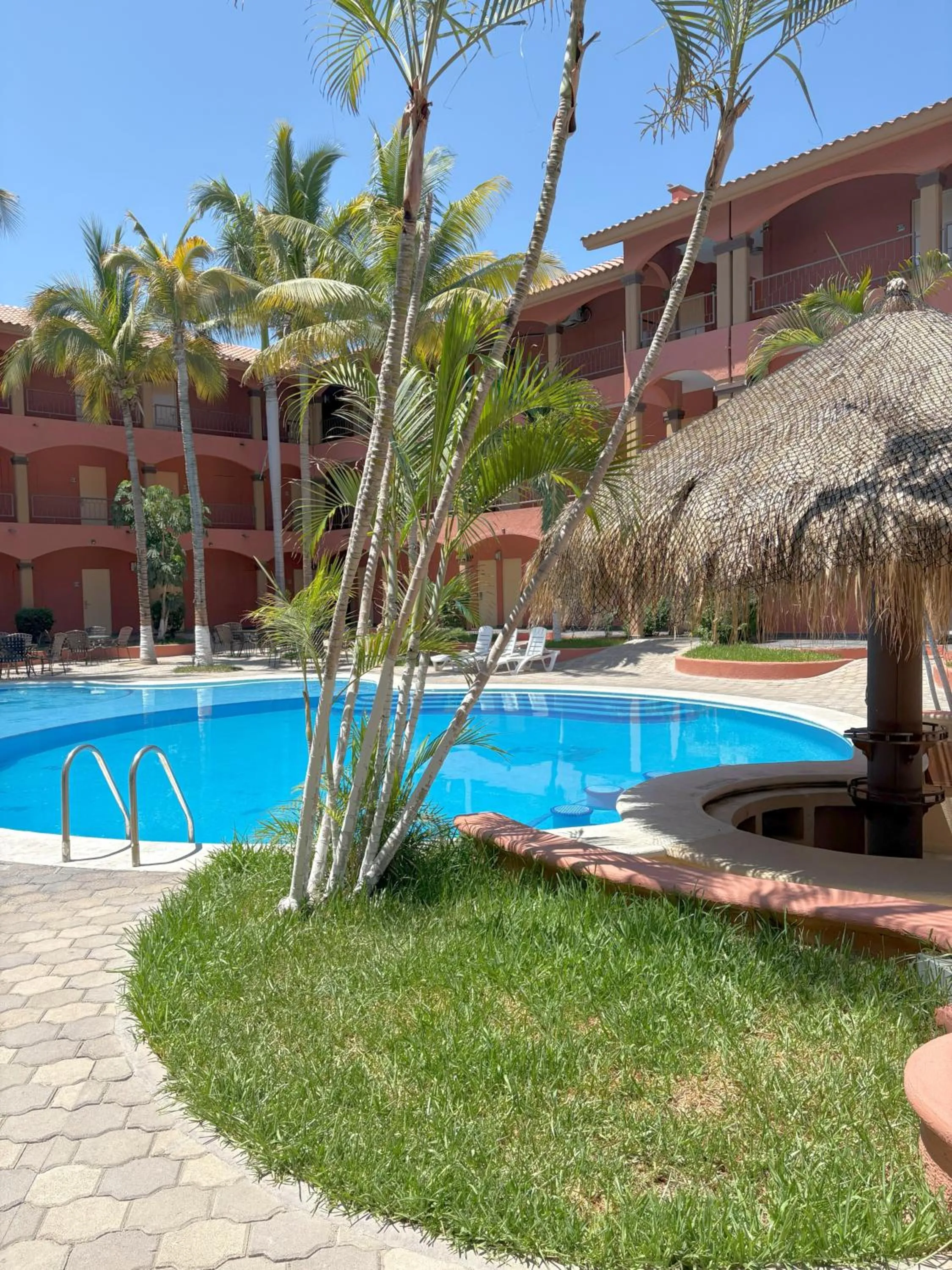Pool view in Estancia Real Los Cabos
