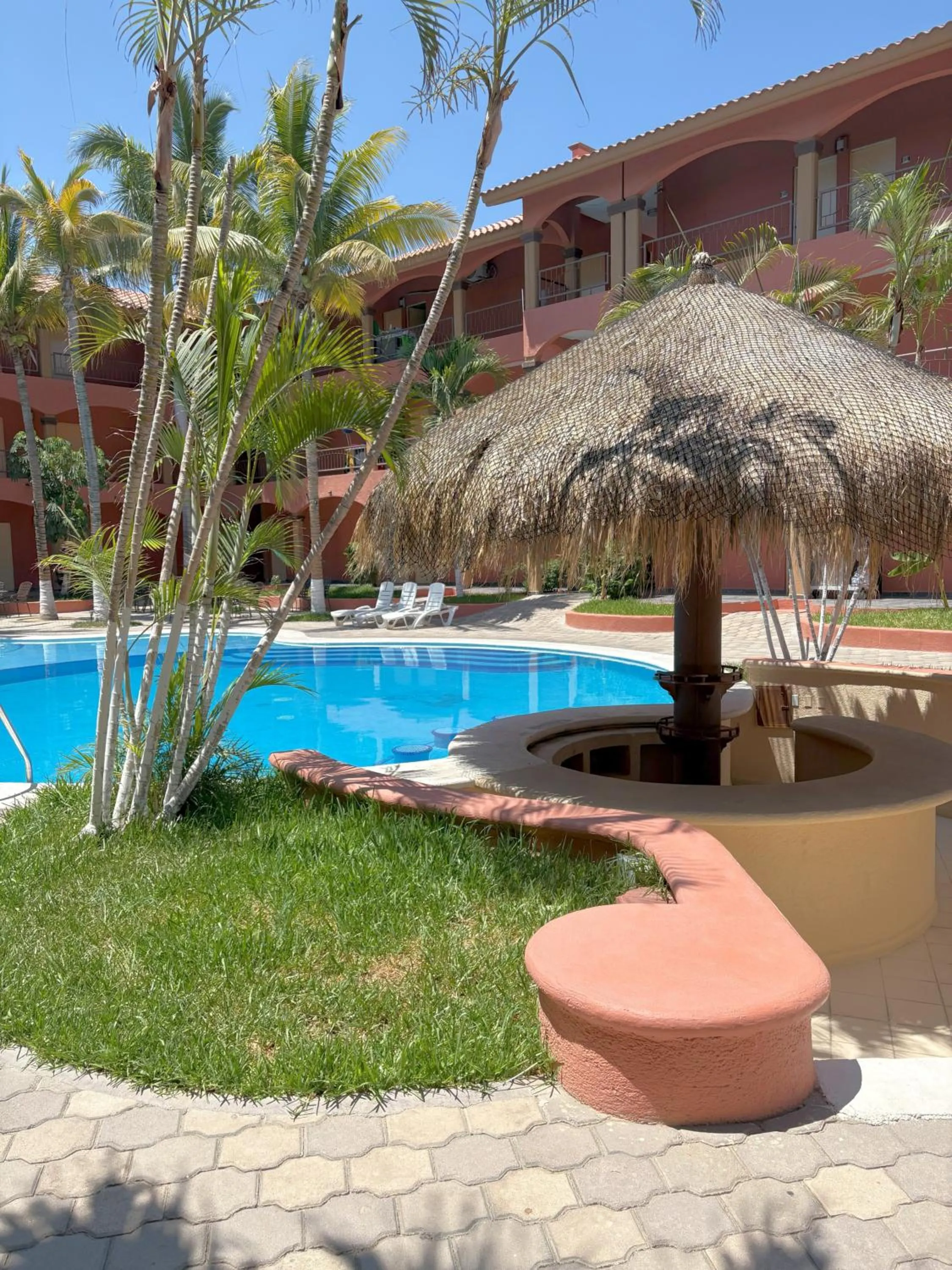 Pool view in Estancia Real Los Cabos