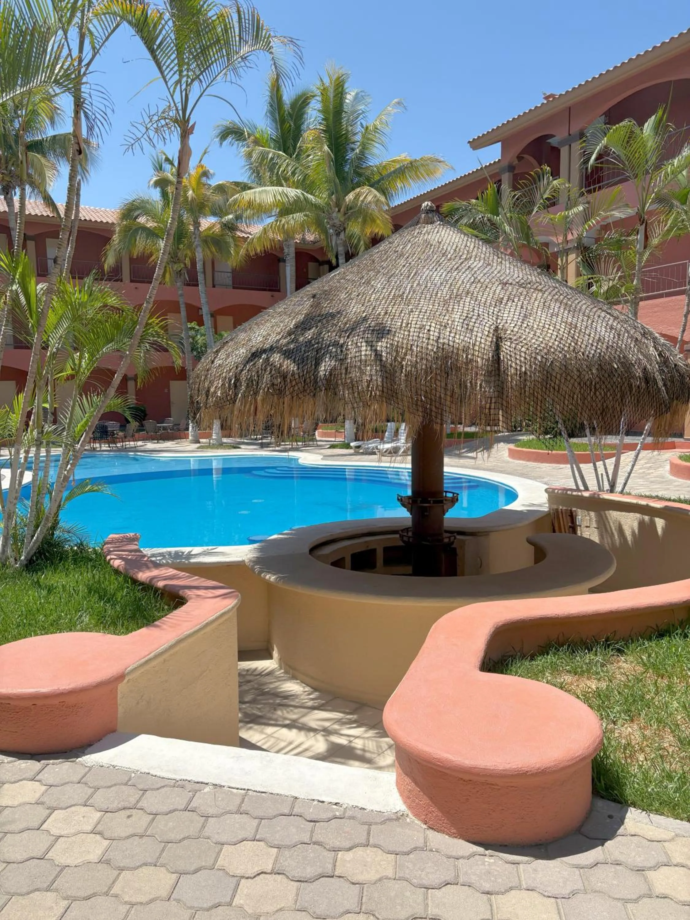 Pool view in Estancia Real Los Cabos