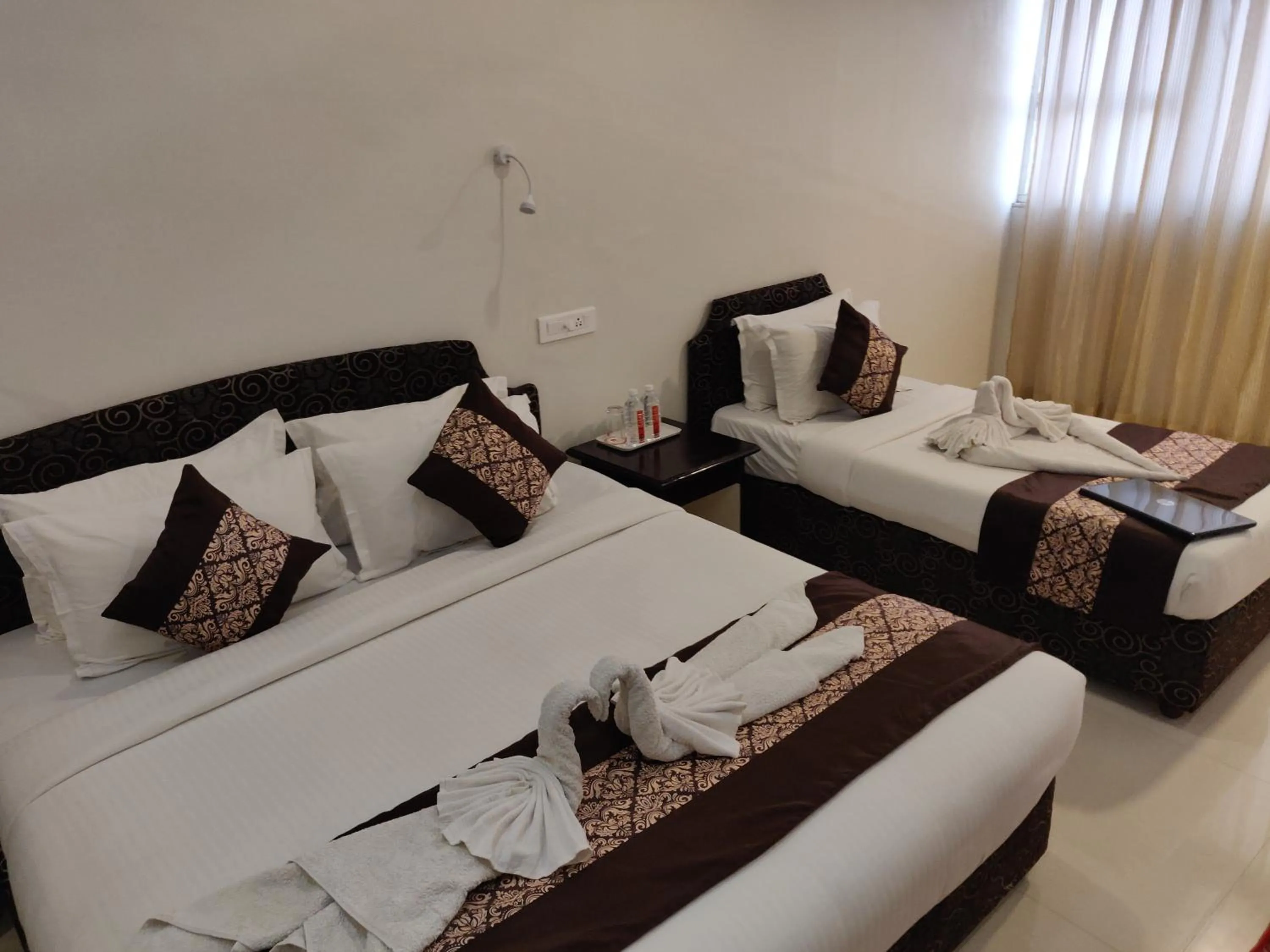 Bed in Chandra Inn