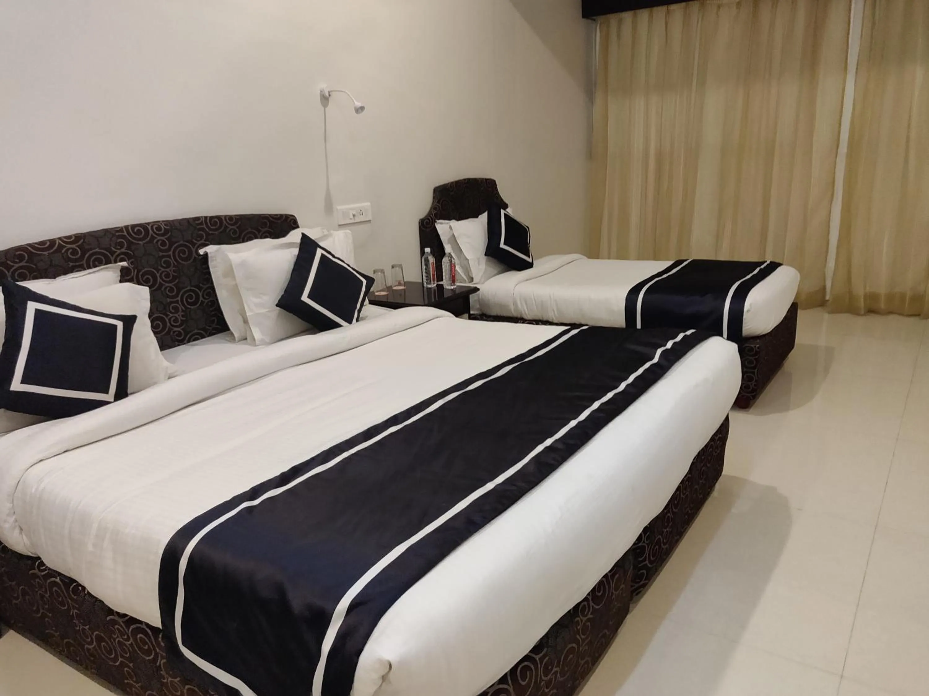 Bed in Chandra Inn