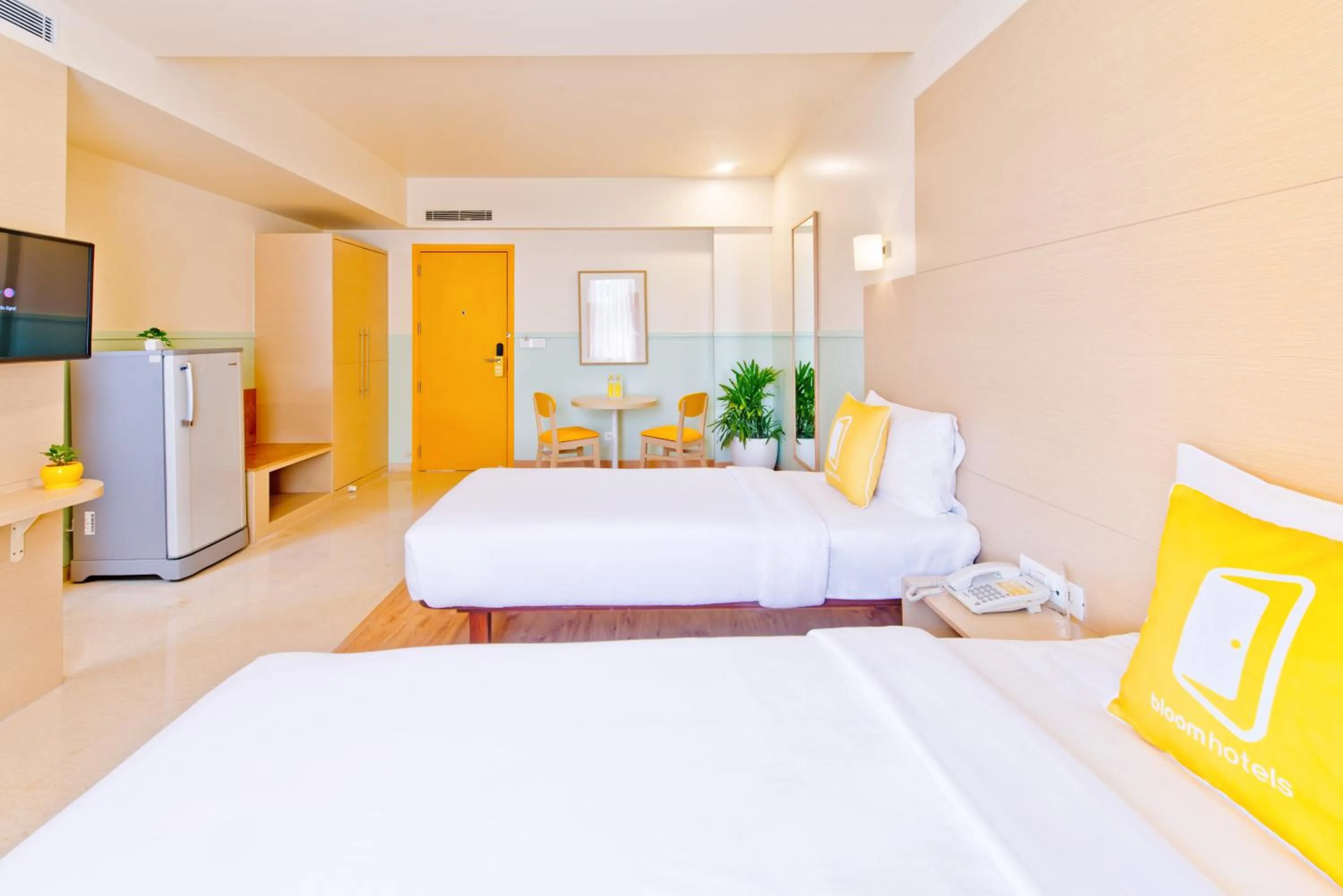 Bedroom, Bed in Bloom Hotel - Indiranagar