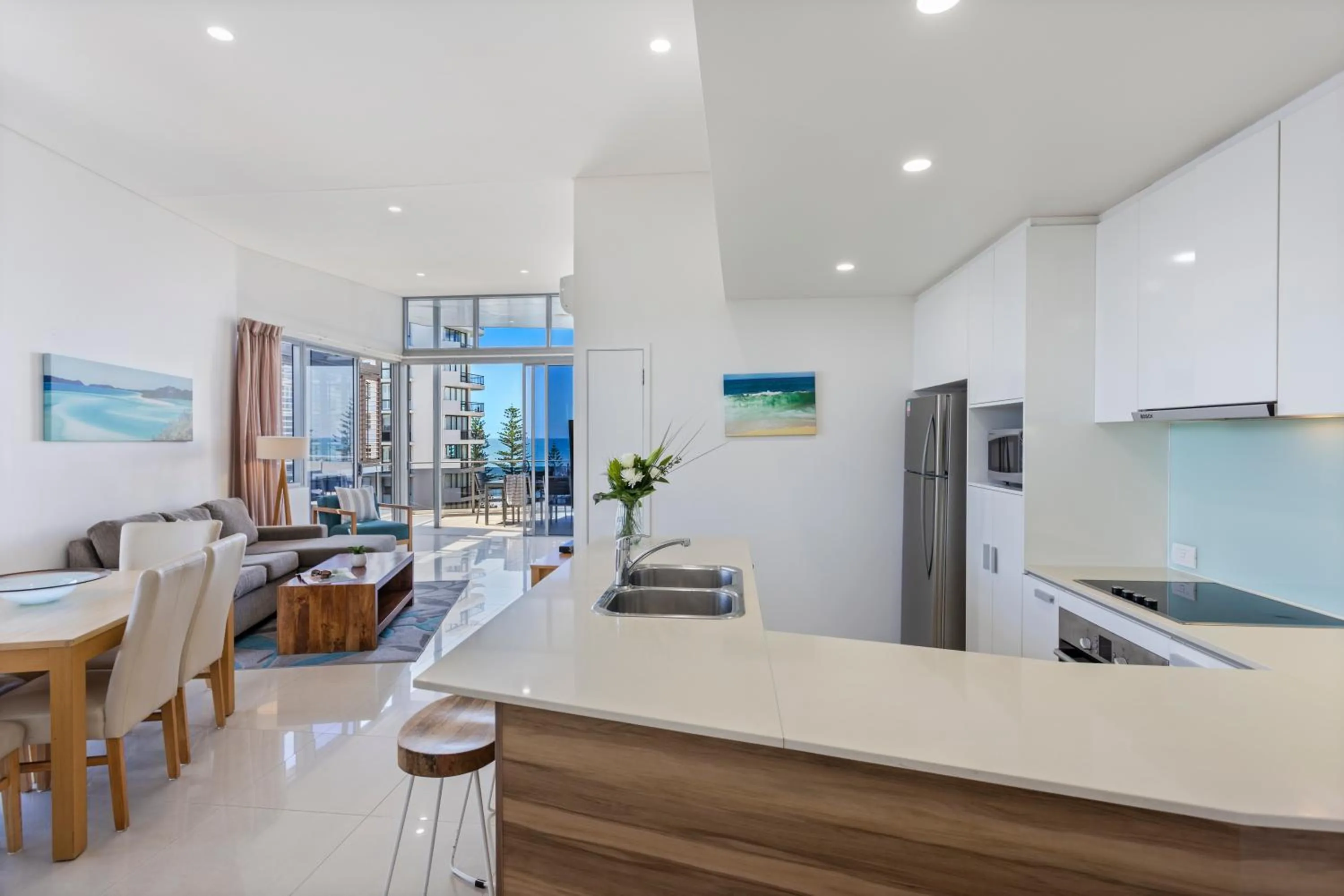 kitchen in Coco Mooloolaba