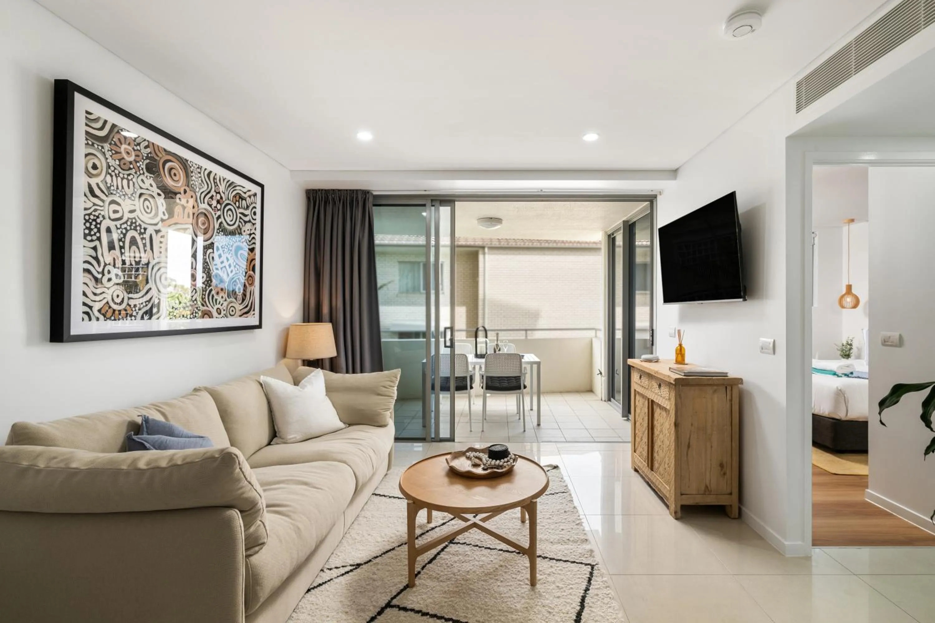 Living room in Coco Mooloolaba