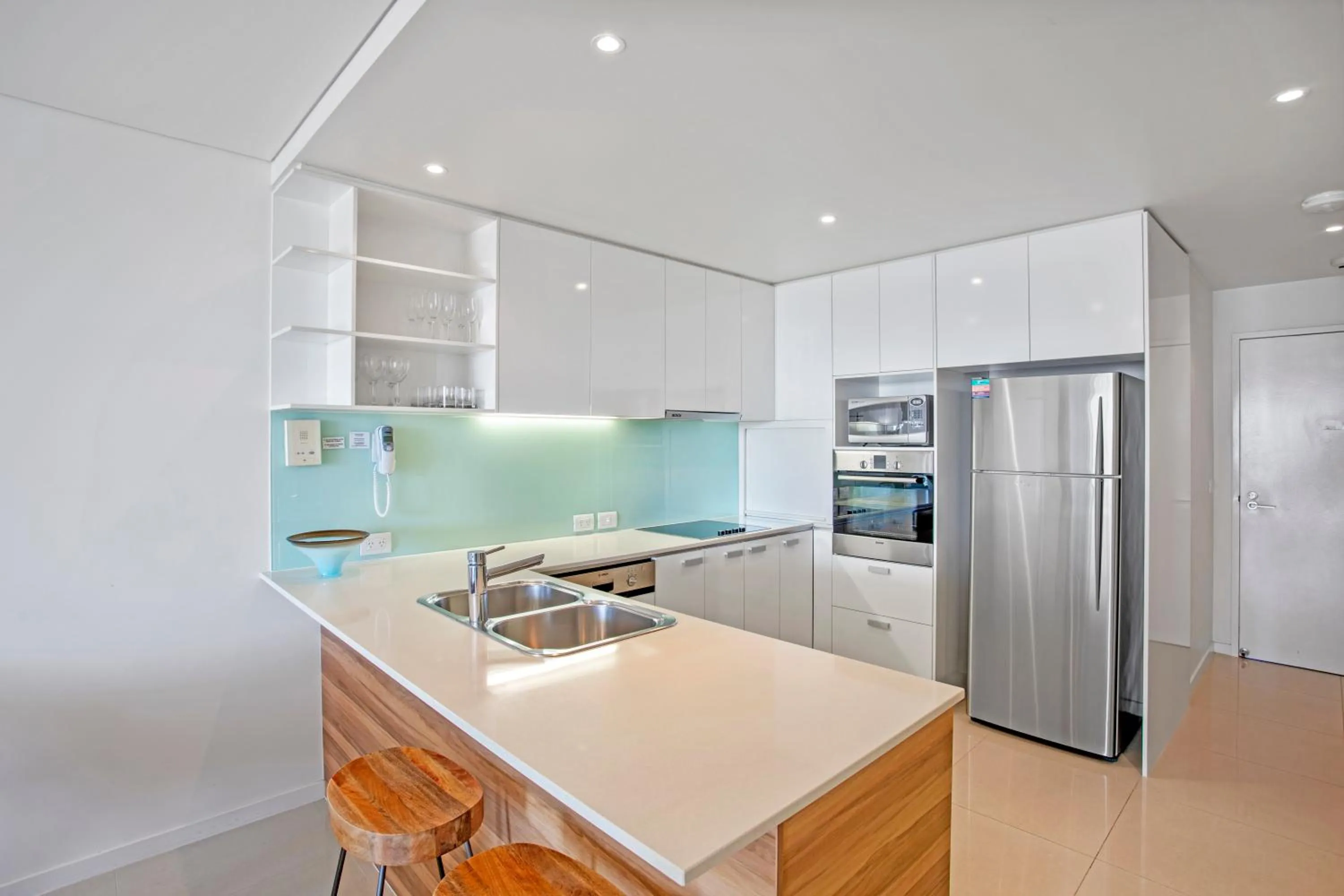 kitchen in Coco Mooloolaba