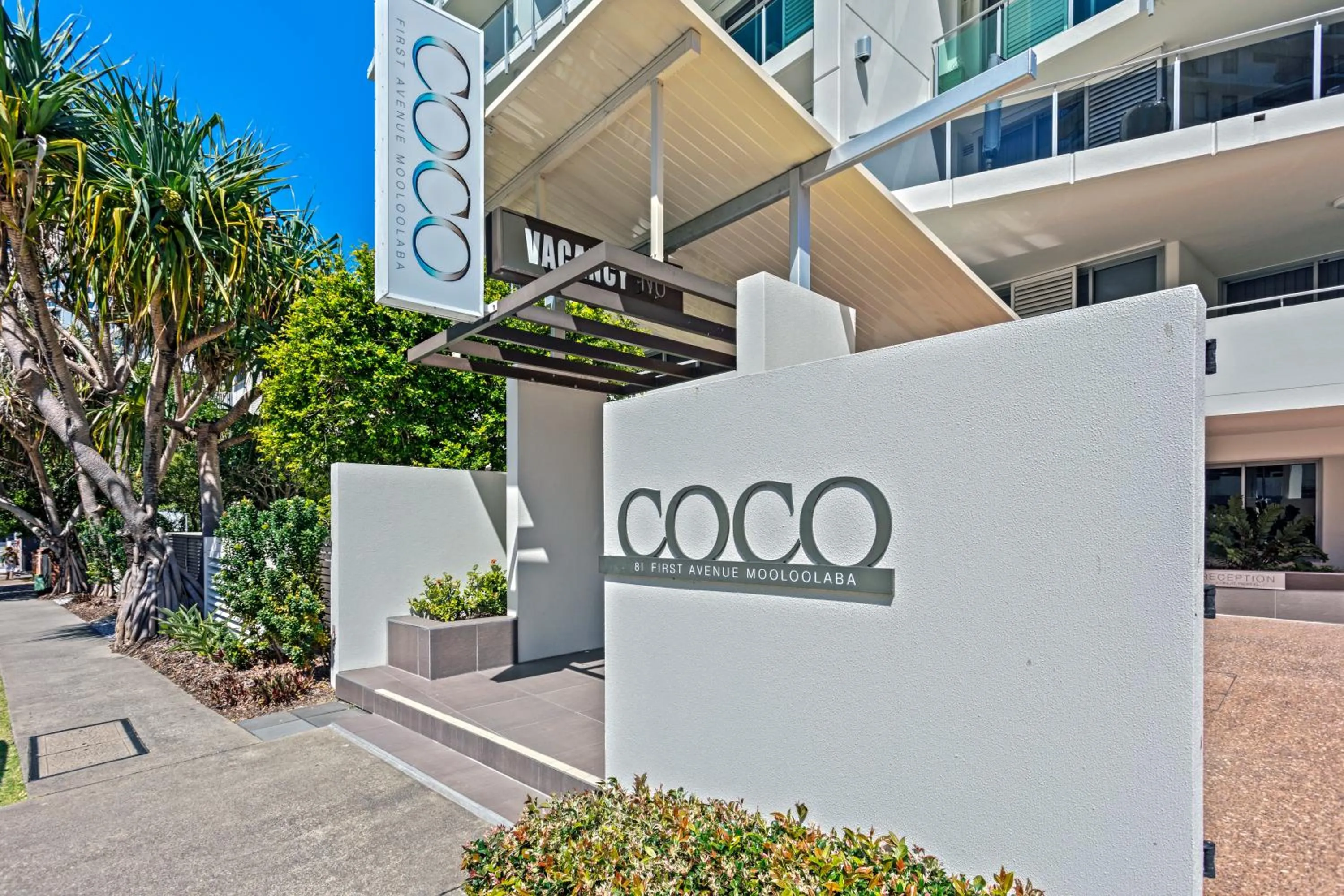 Facade/entrance in Coco Mooloolaba