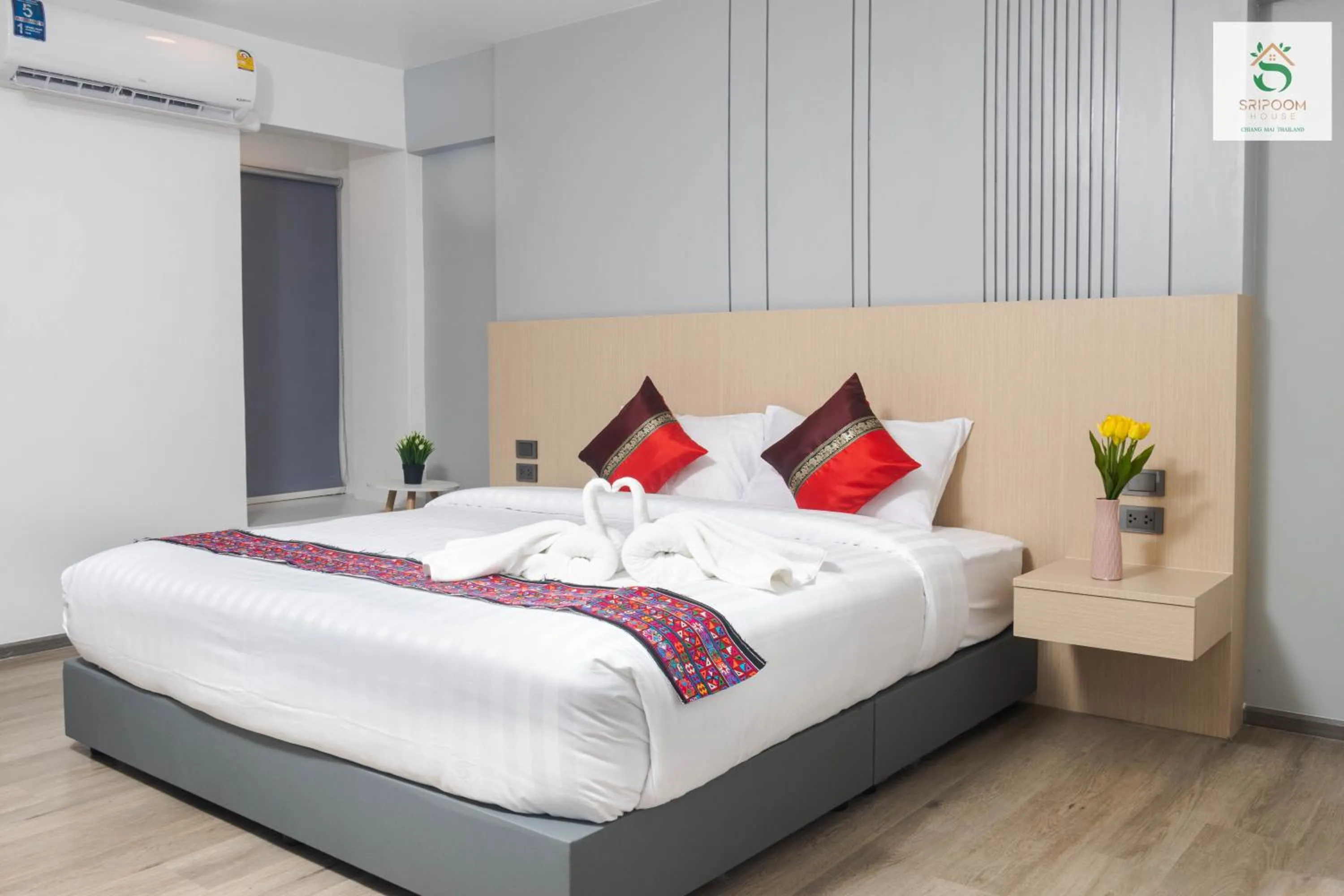 Bed in Sripoom House 1