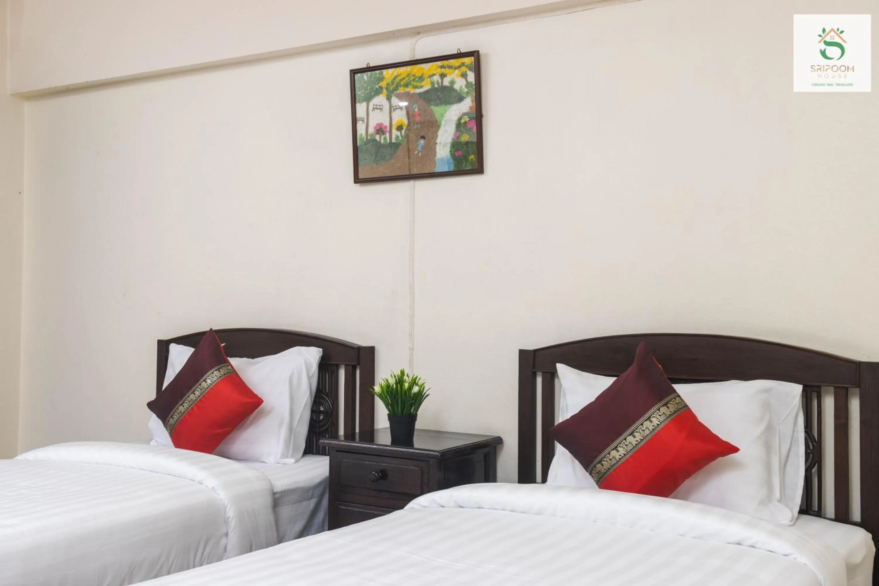 Bed in Sripoom House 1