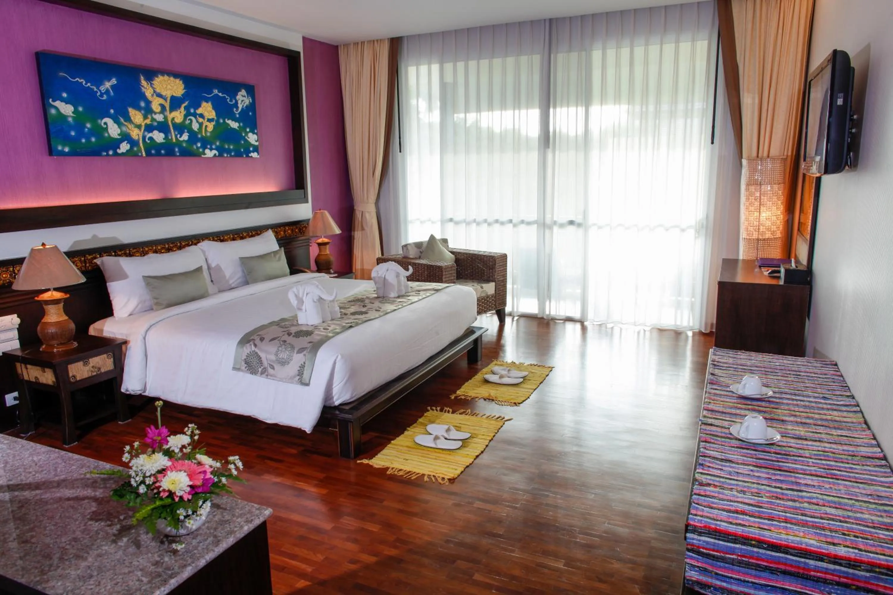 Bedroom, Bed in Mountain Creek Wellness Resort Chiangmai