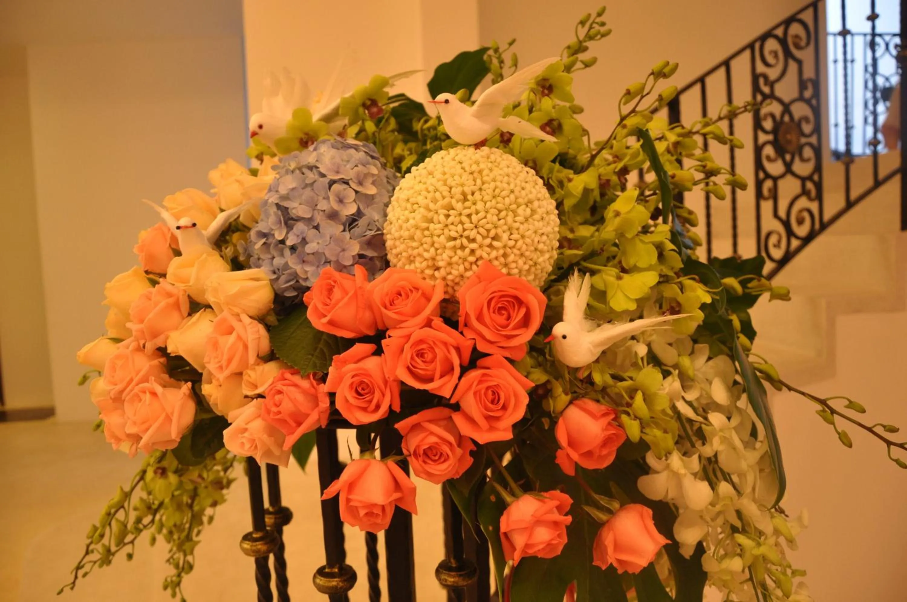 Decorative detail in Mountain Creek Wellness Resort Chiangmai