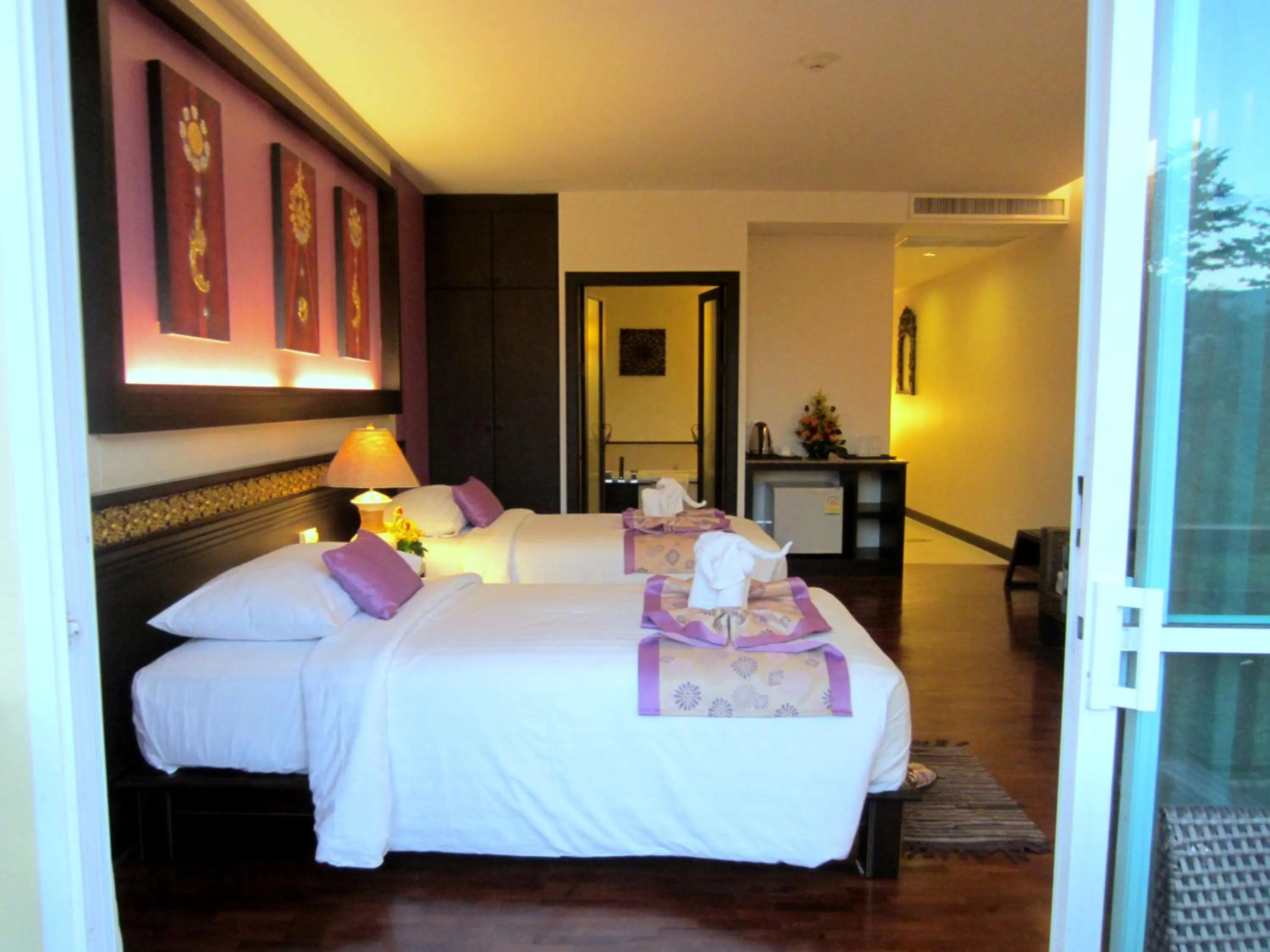 Photo of the whole room, Bed in Mountain Creek Wellness Resort Chiangmai