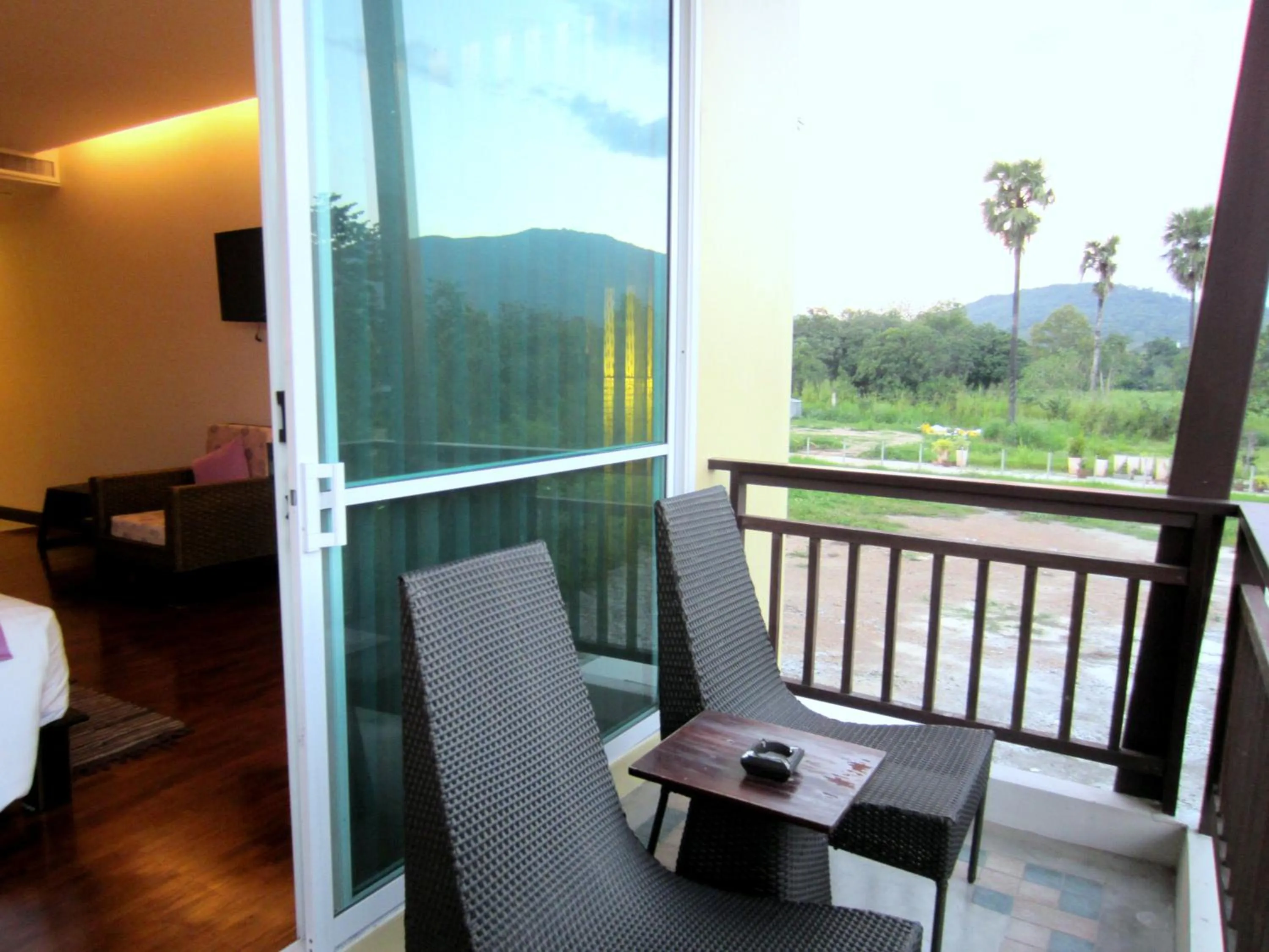 Patio in Mountain Creek Wellness Resort Chiangmai