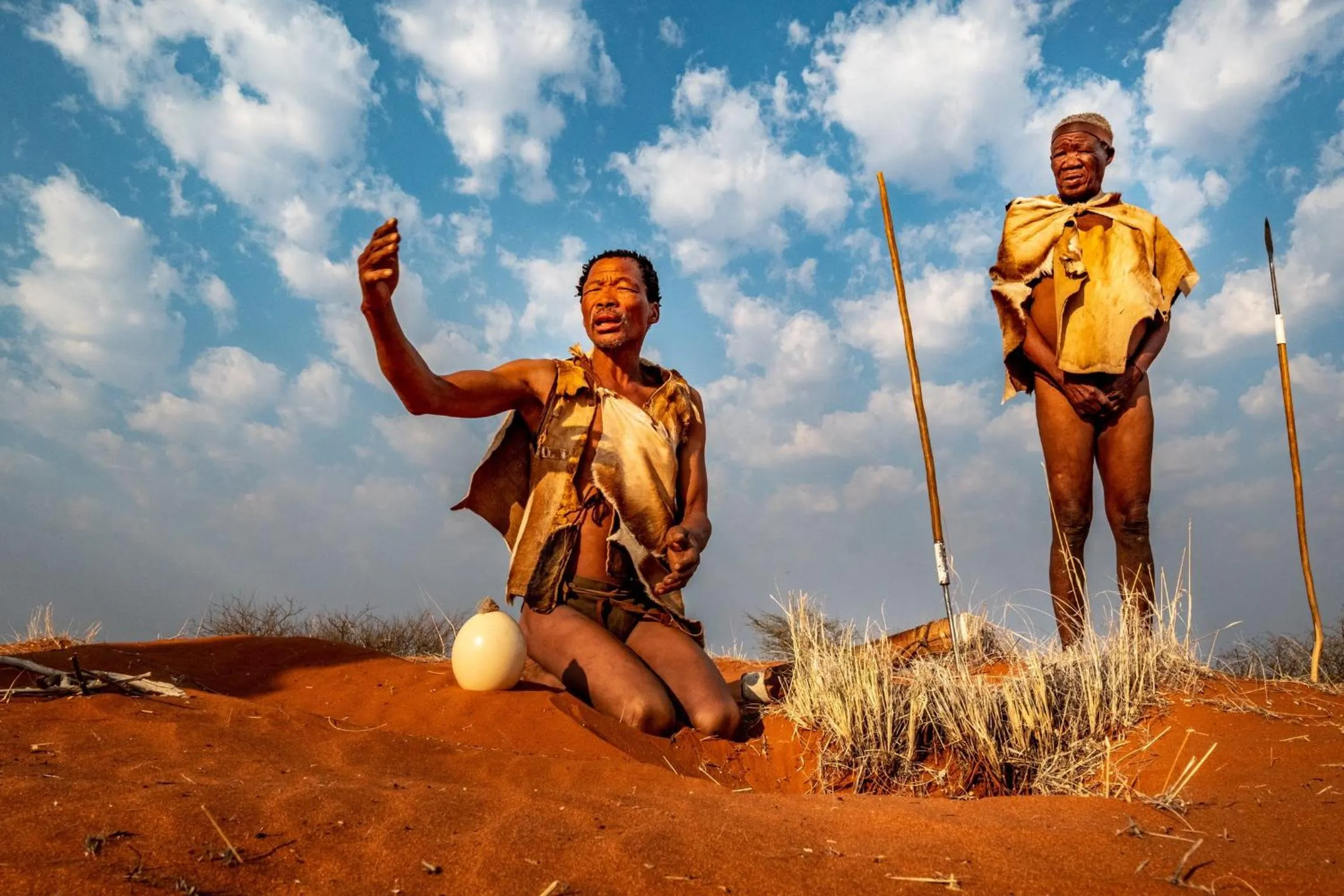 People in Bagatelle Kalahari Game Ranch