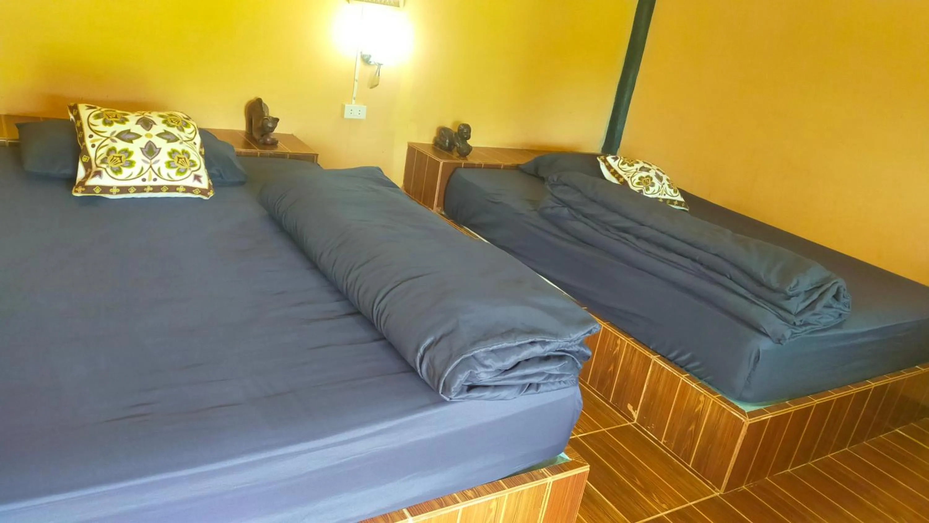 Bed in Mong Homestay Resort