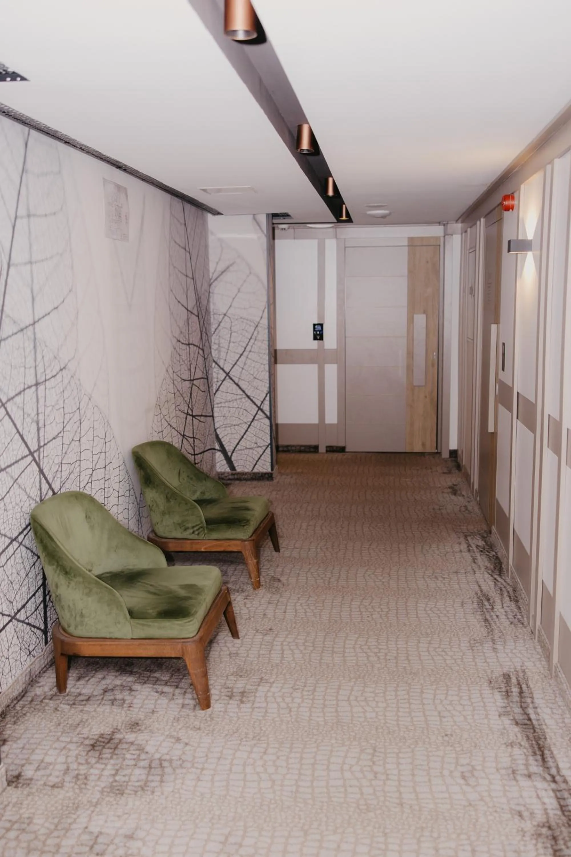 Seating area in Hotel Koncept Residence