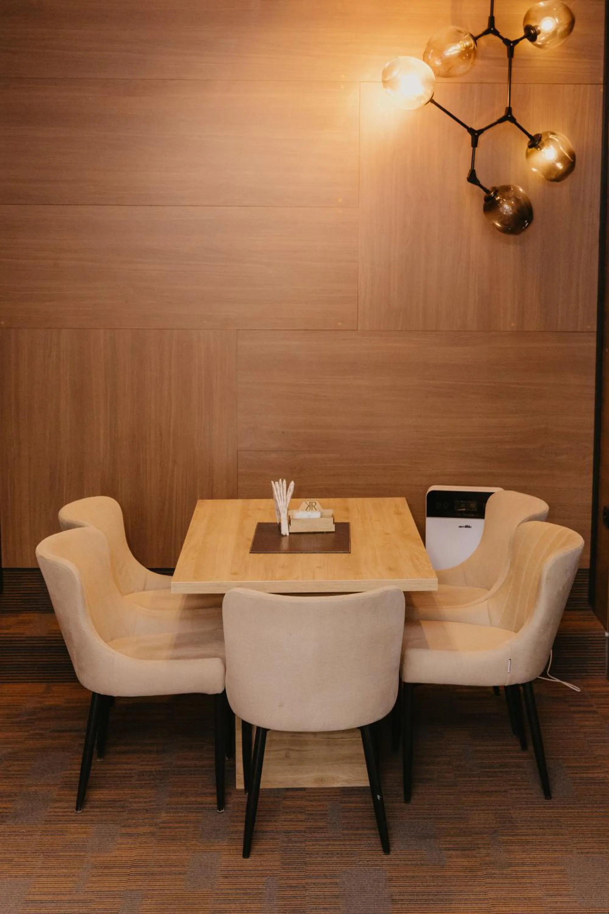 Seating area in Hotel Koncept Residence