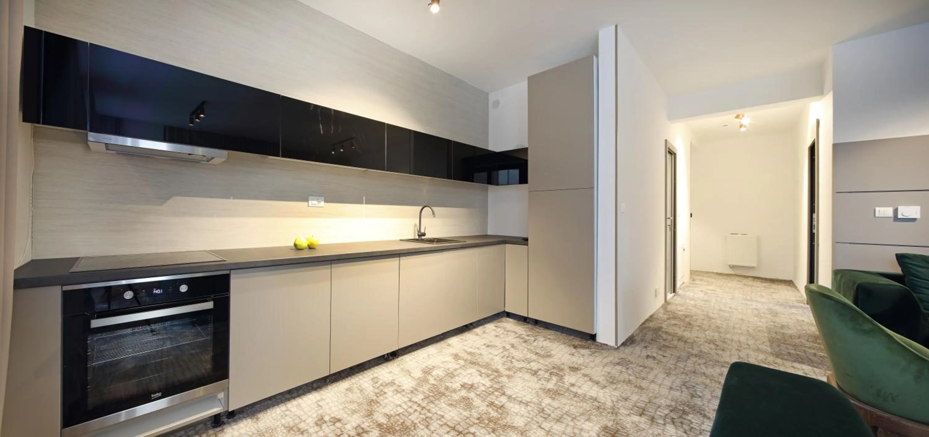 Kitchen or kitchenette in Hotel Koncept Residence