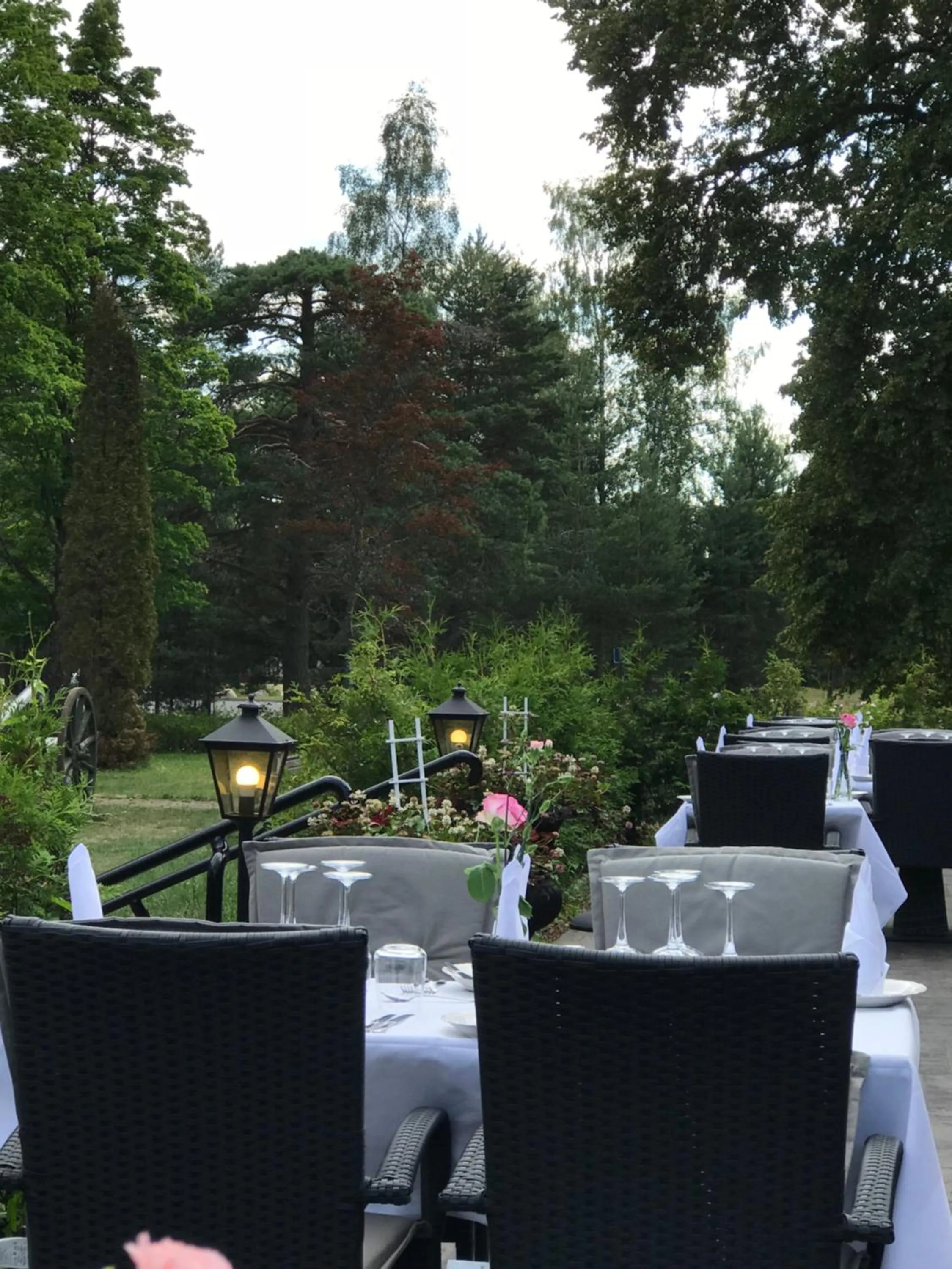 Garden in Hotell Plevnagården