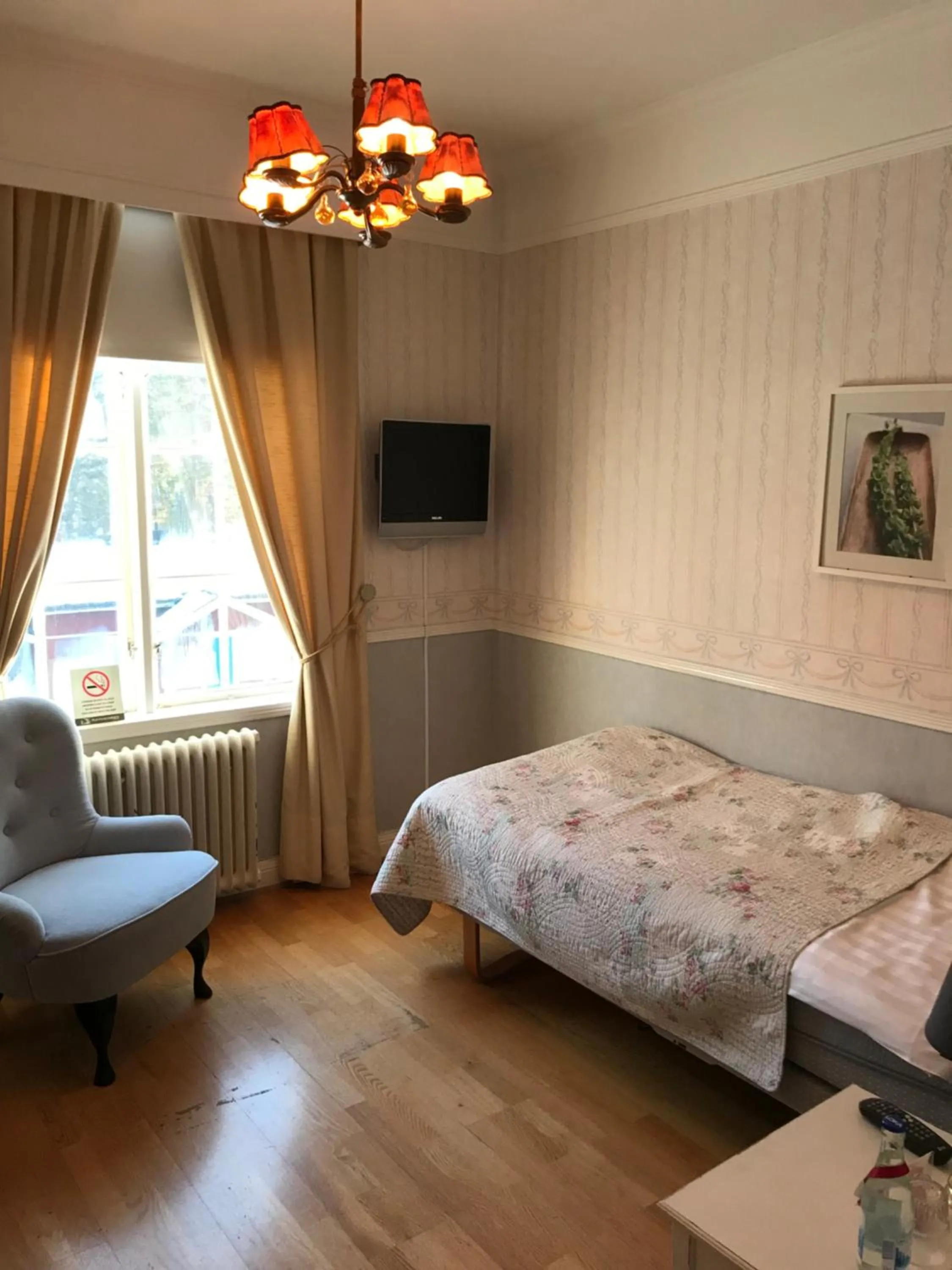 Bedroom, Bed in Hotell Plevnagården