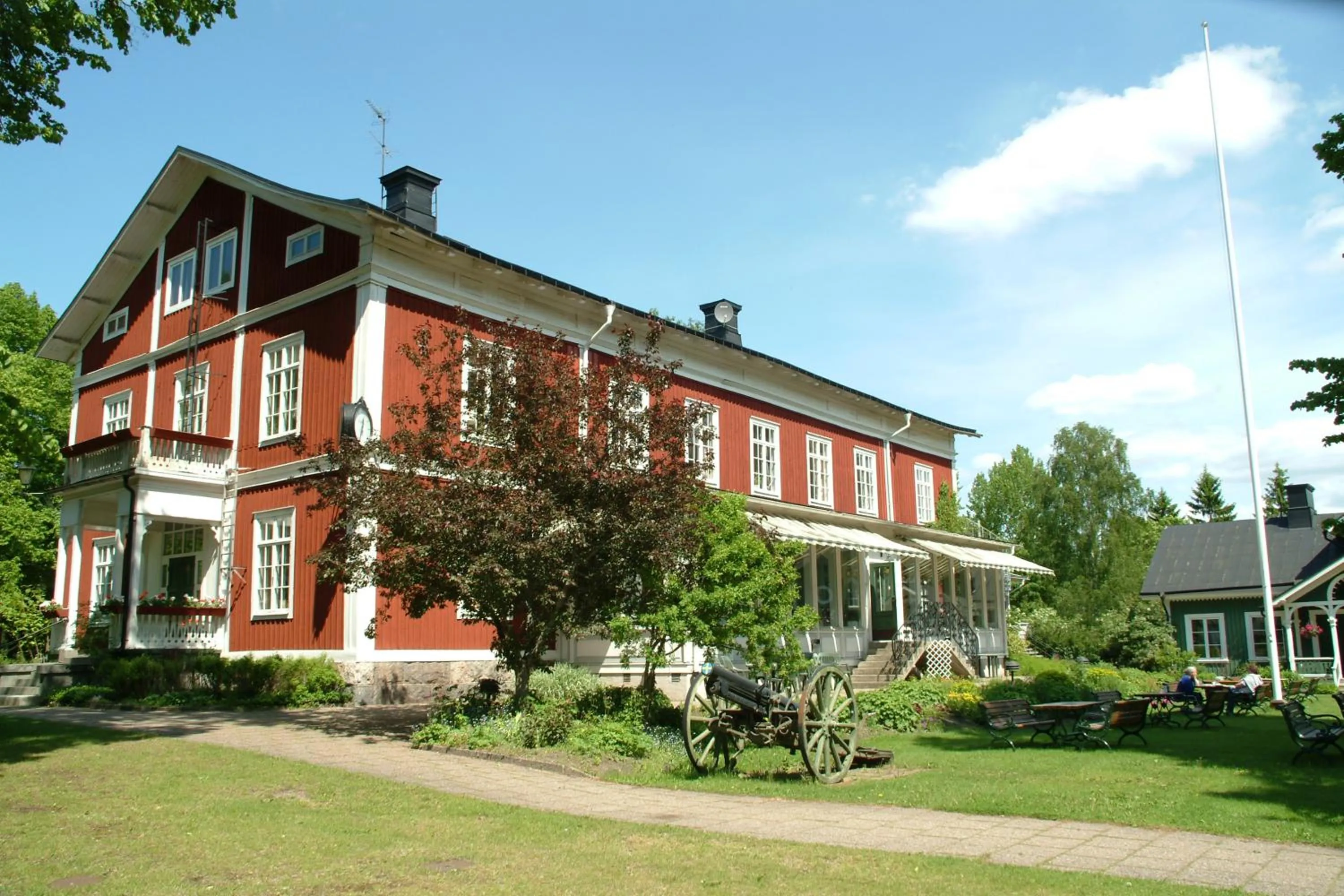 Facade/entrance in Hotell Plevnagården