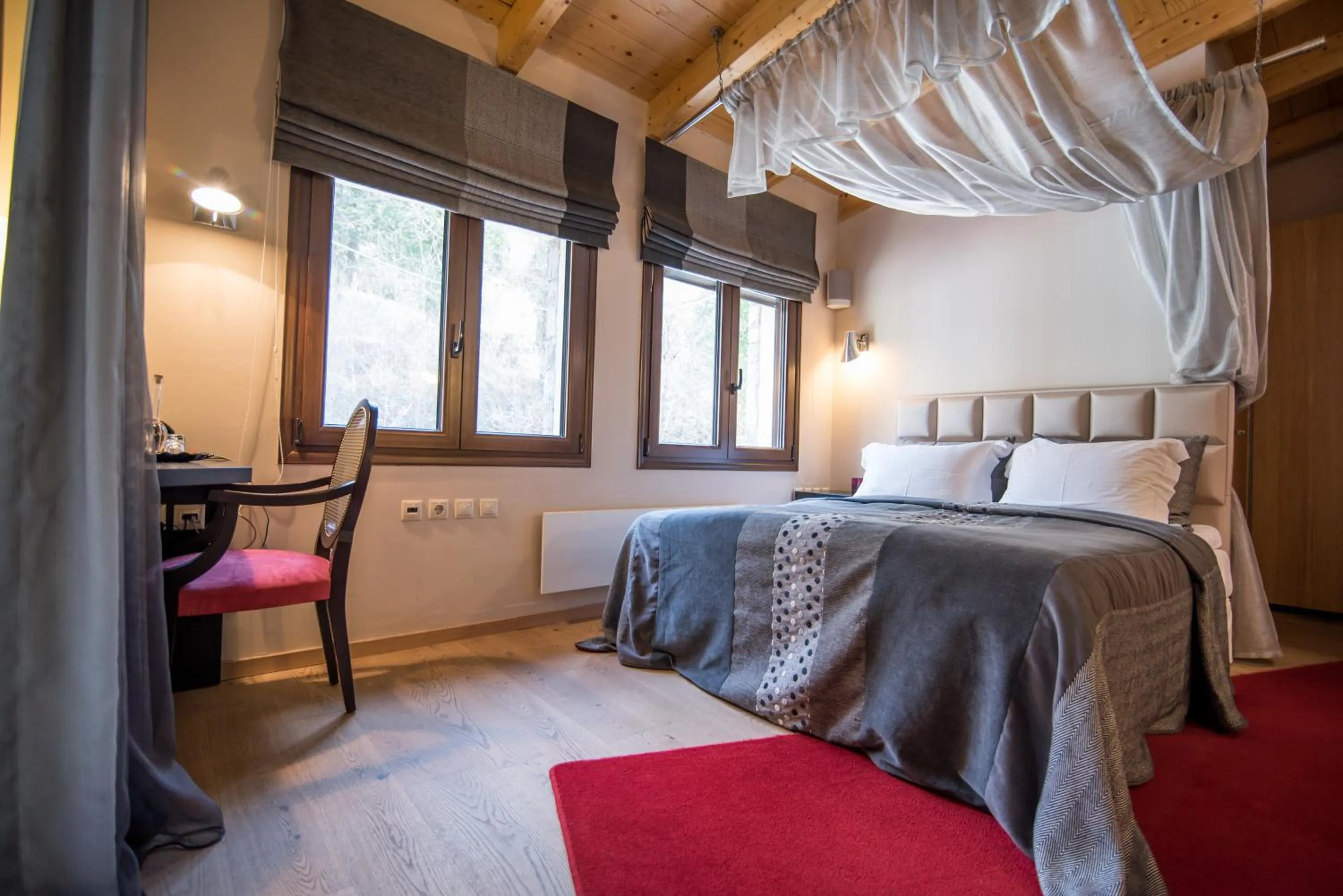 Living room, Bed in Forest Suites Boutique Hotel